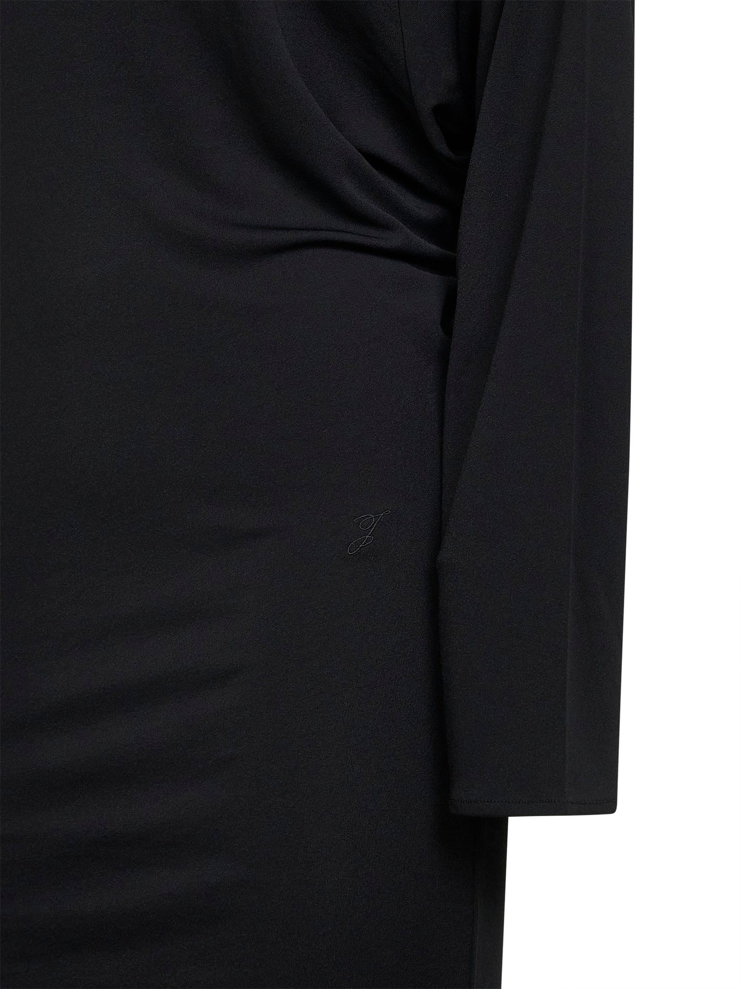 Jacquemus Women Black The Mistral Cowl-Back Mini Dress JACQUEMUS