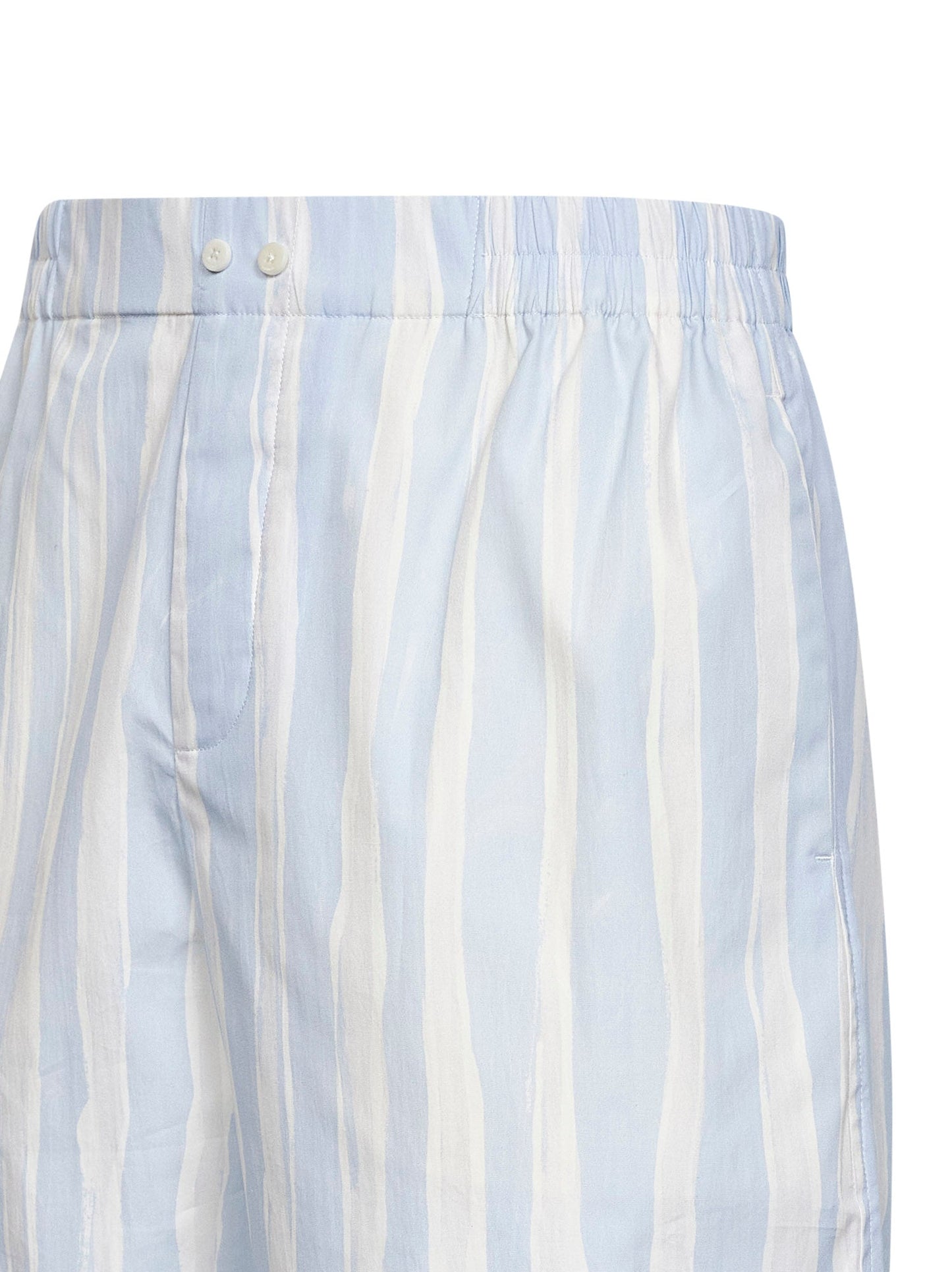 Jacquemus Men Striped Gouache-Printed The Caleçon Boxer Shorts JACQUEMUS