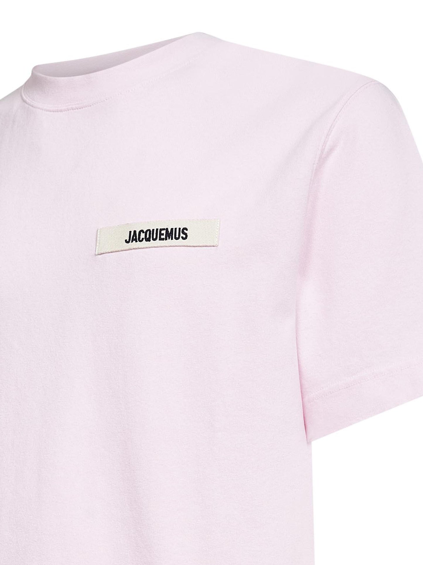 Jacquemus Men Pink The Gros Grain T-Shirt JACQUEMUS