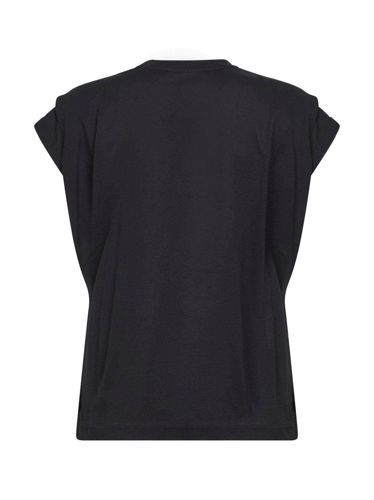 Jacquemus Women Black Paper-Effect Jersey The Ventadou Boxy Tank Top JACQUEMUS