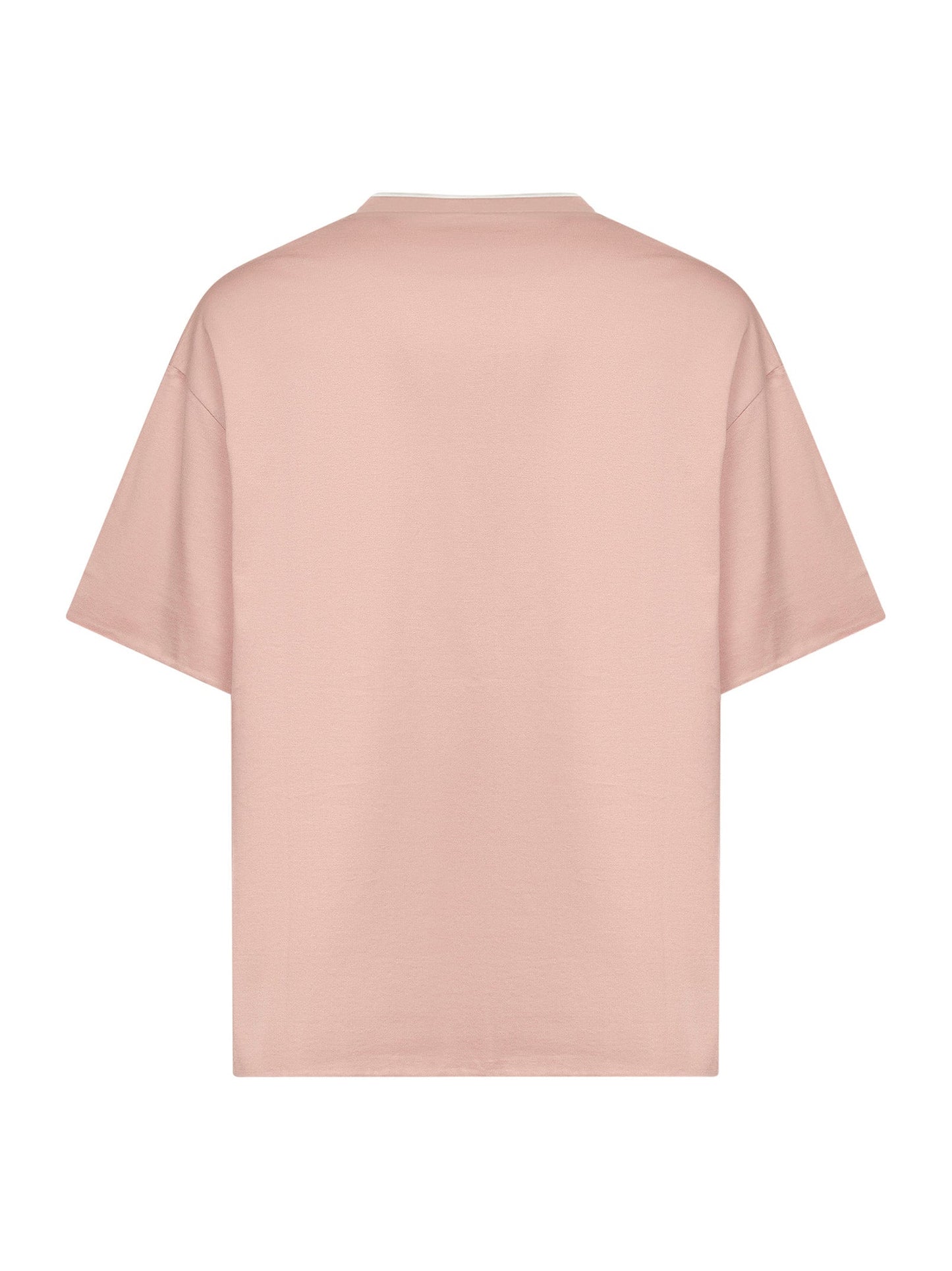 Jil Sander Men Two-Tone Compact Jersey Reversible T-Shirt JIL SANDER