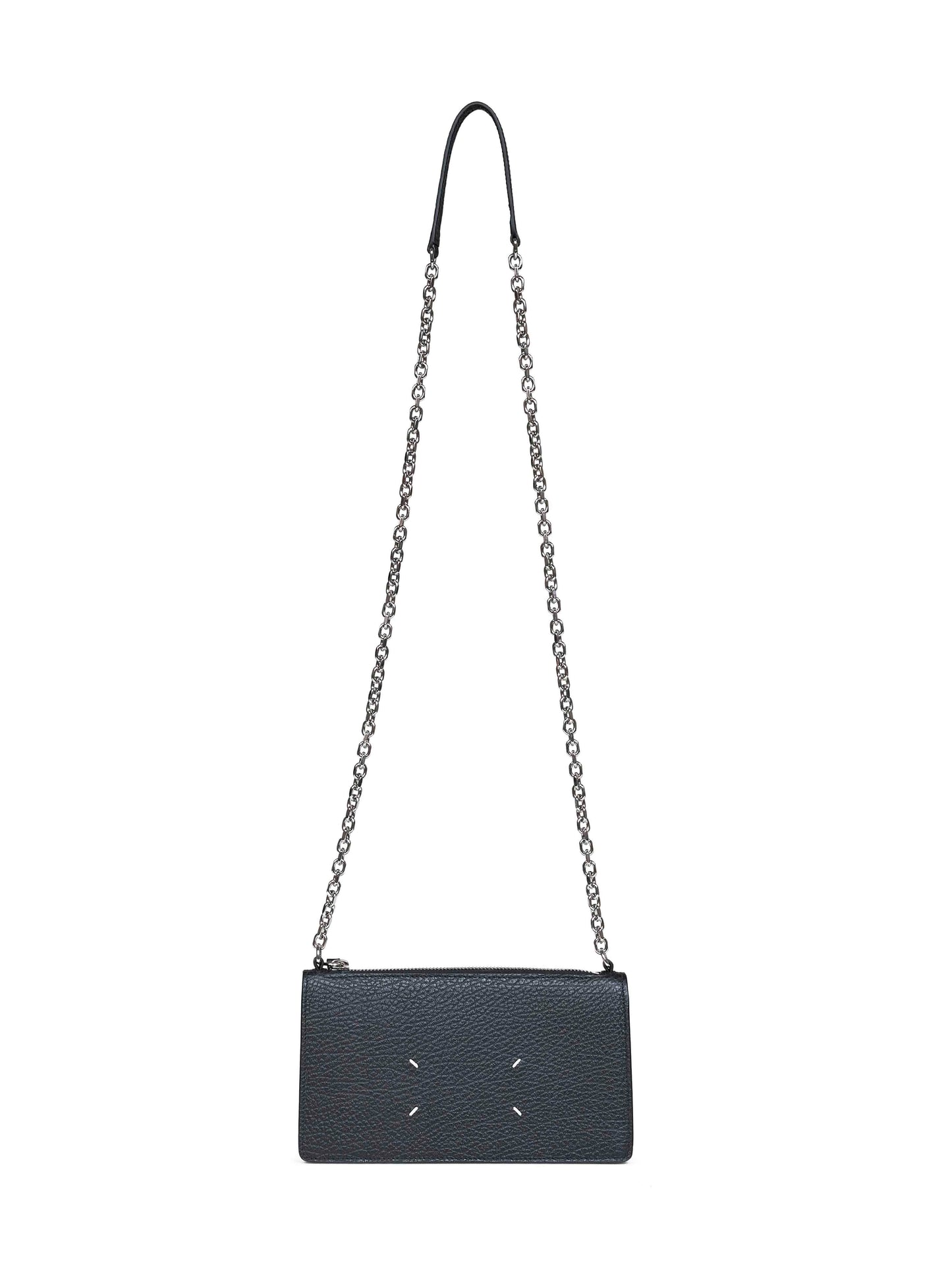 Maison Margiela Women Black Four Stitches Mini Crossbody Bag MAISON MARGIELA