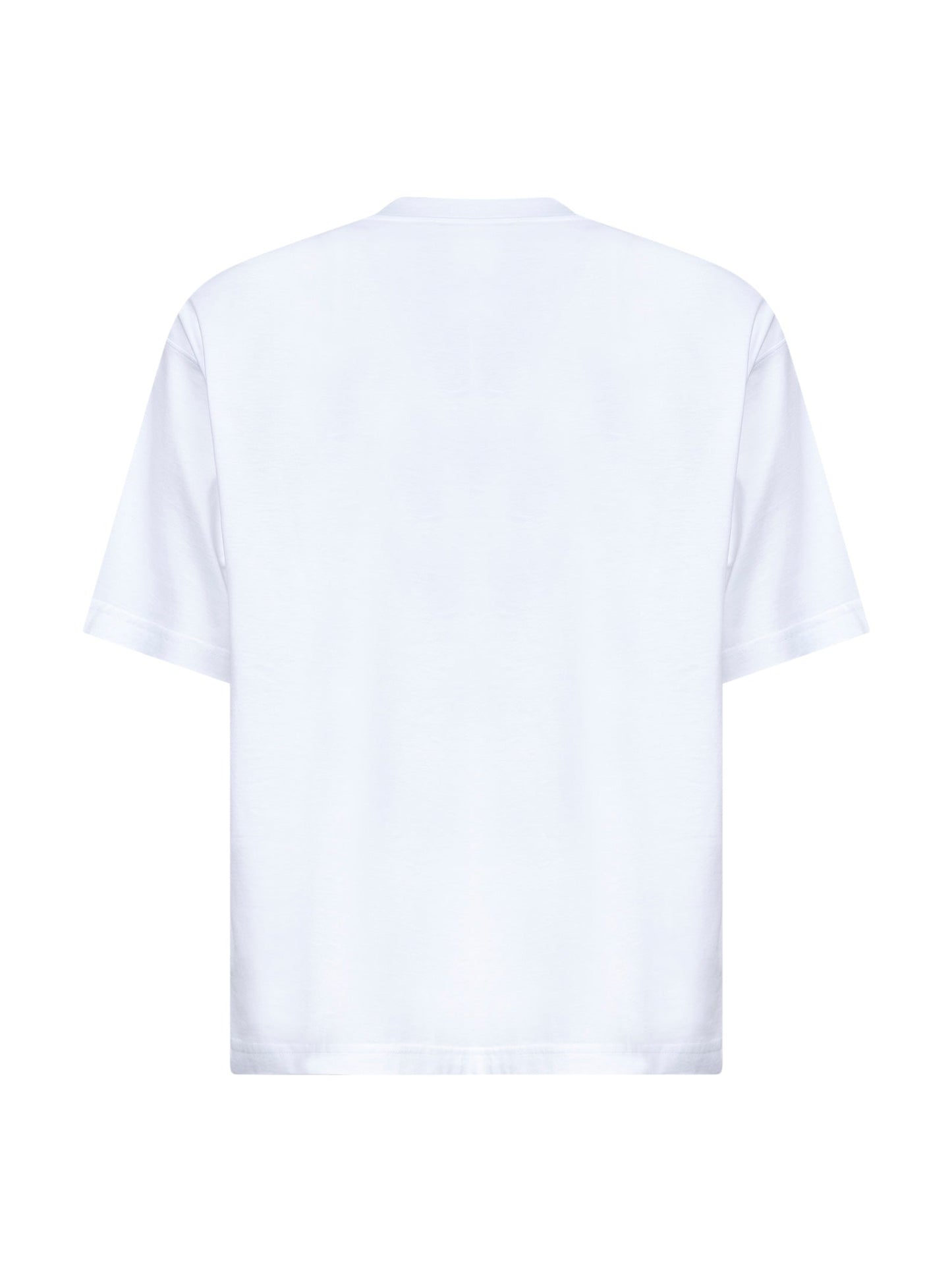 Marni Men White Jersey Logo T-Shirt MARNI