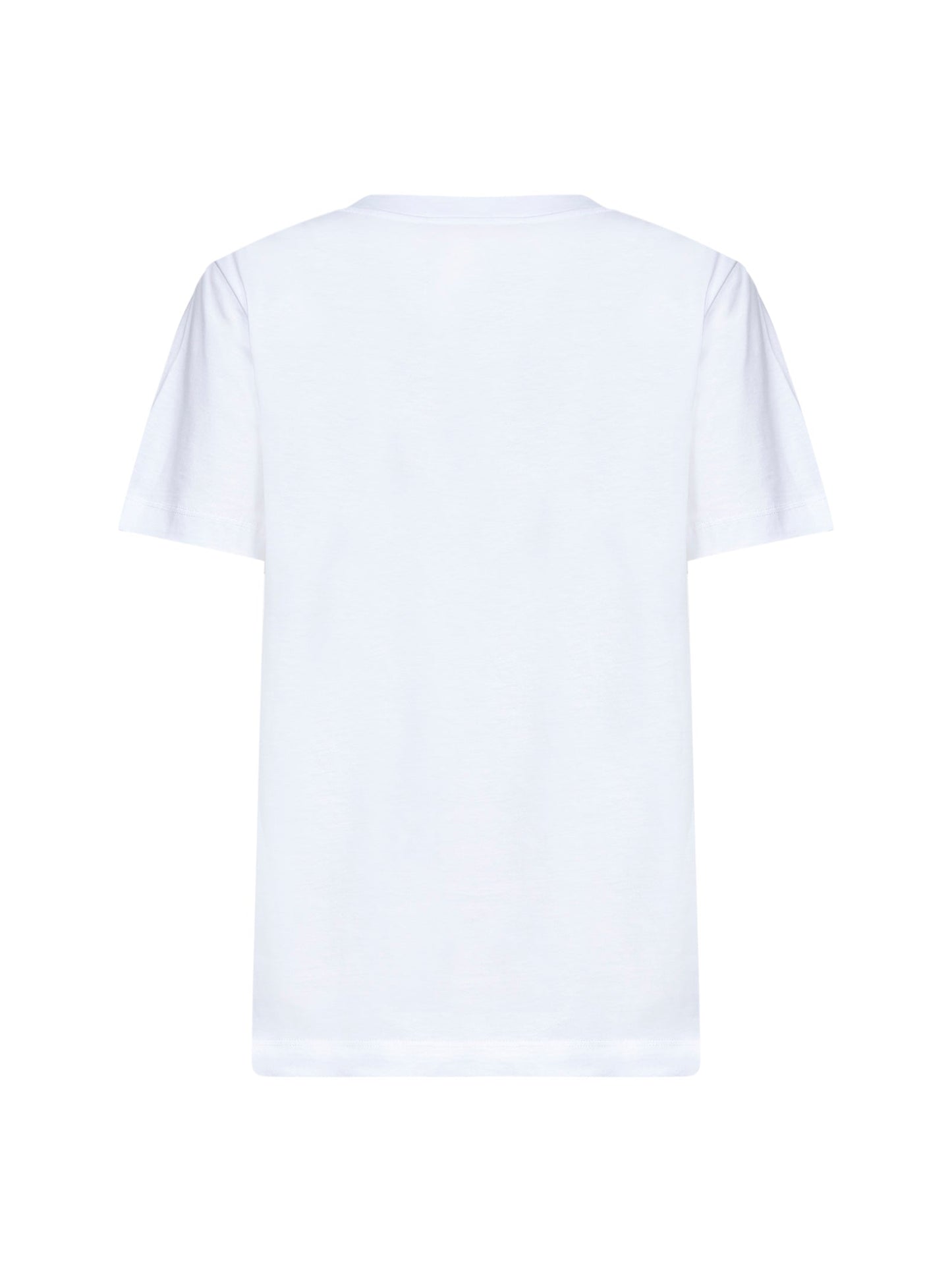 Marni Women White Cotton Logo T-Shirt MARNI