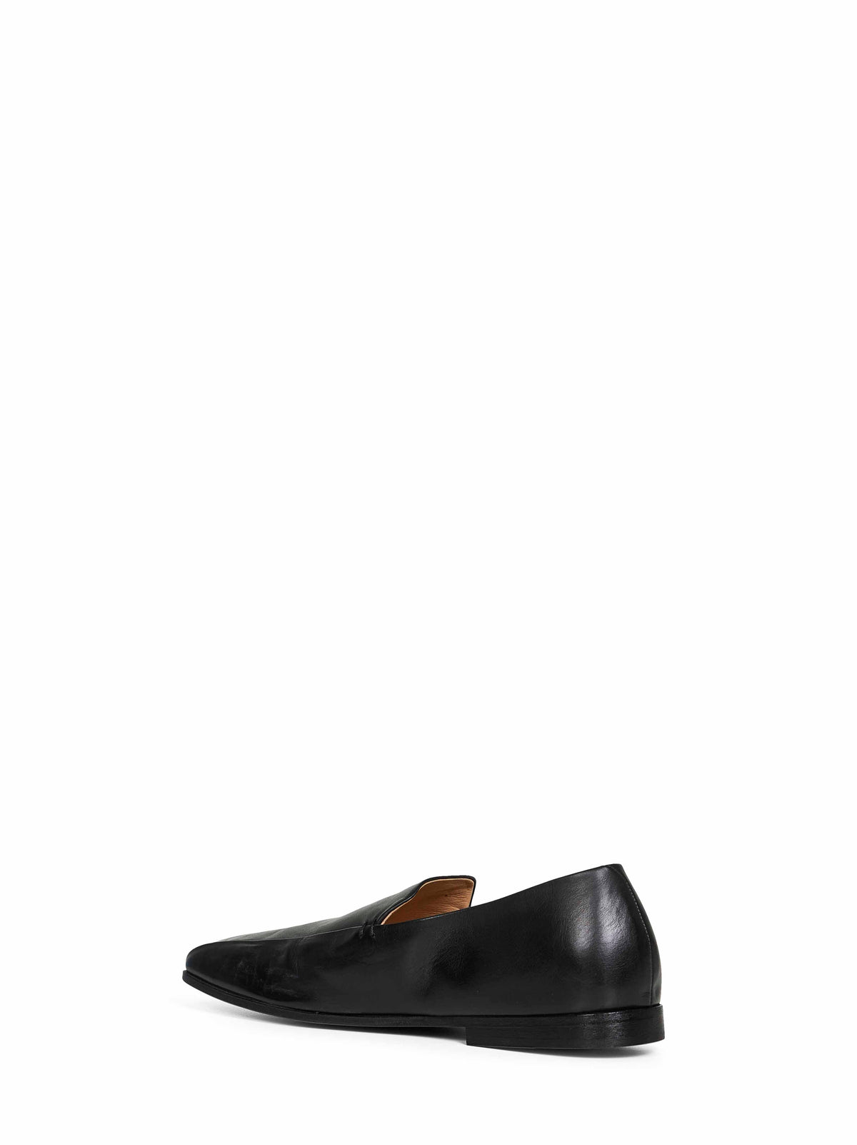 Marsell Men Black Smooth Leather Loafers MARSELL