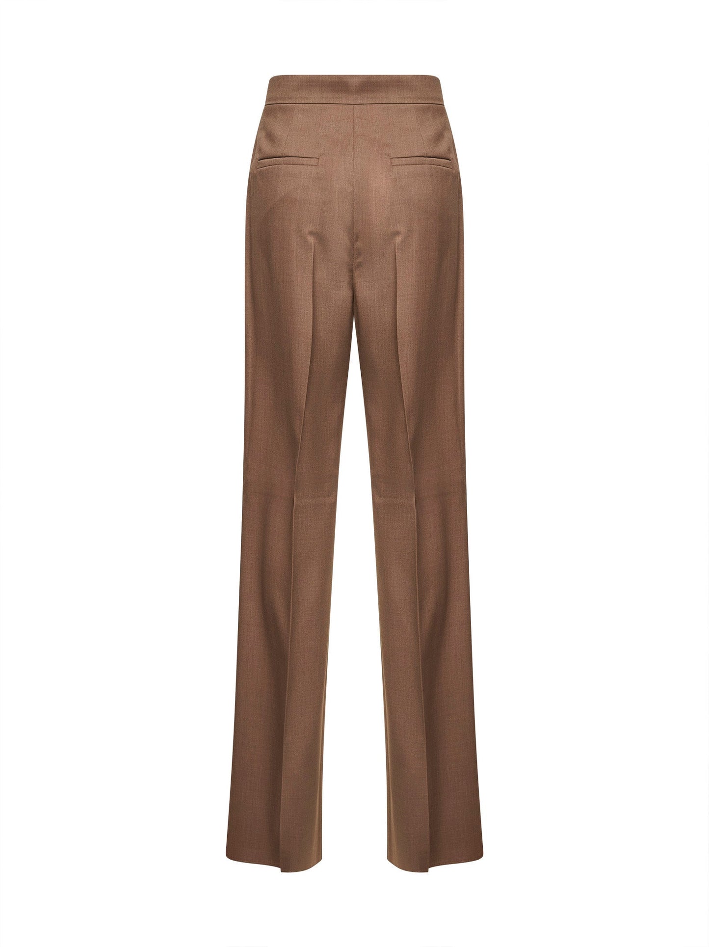 Max Mara Women Hazelnut Twill Mxmzimino Straight Trousers MAX MARA