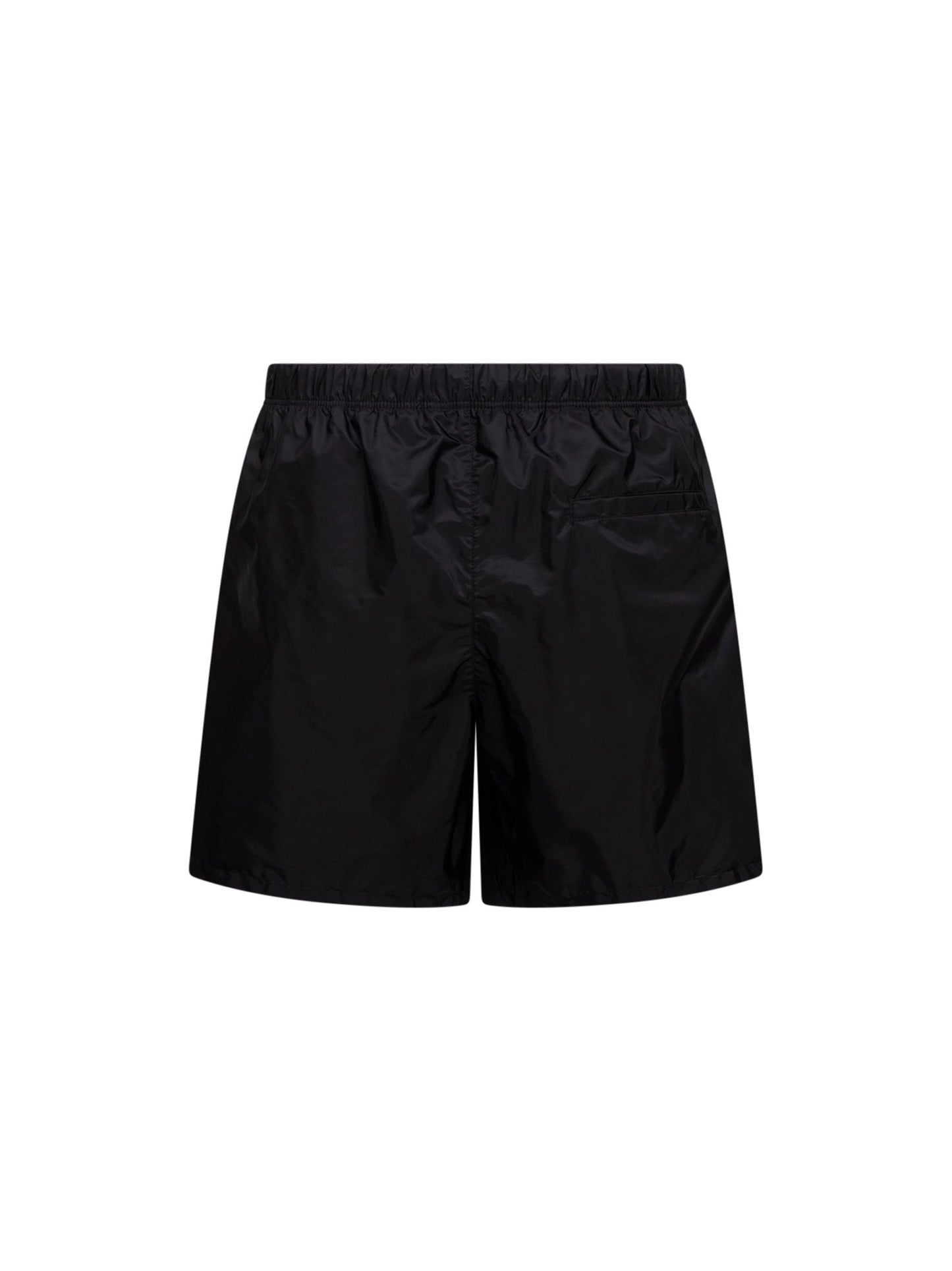 Prada Varie Men Black Re-Nylon Swim Shorts PRADA