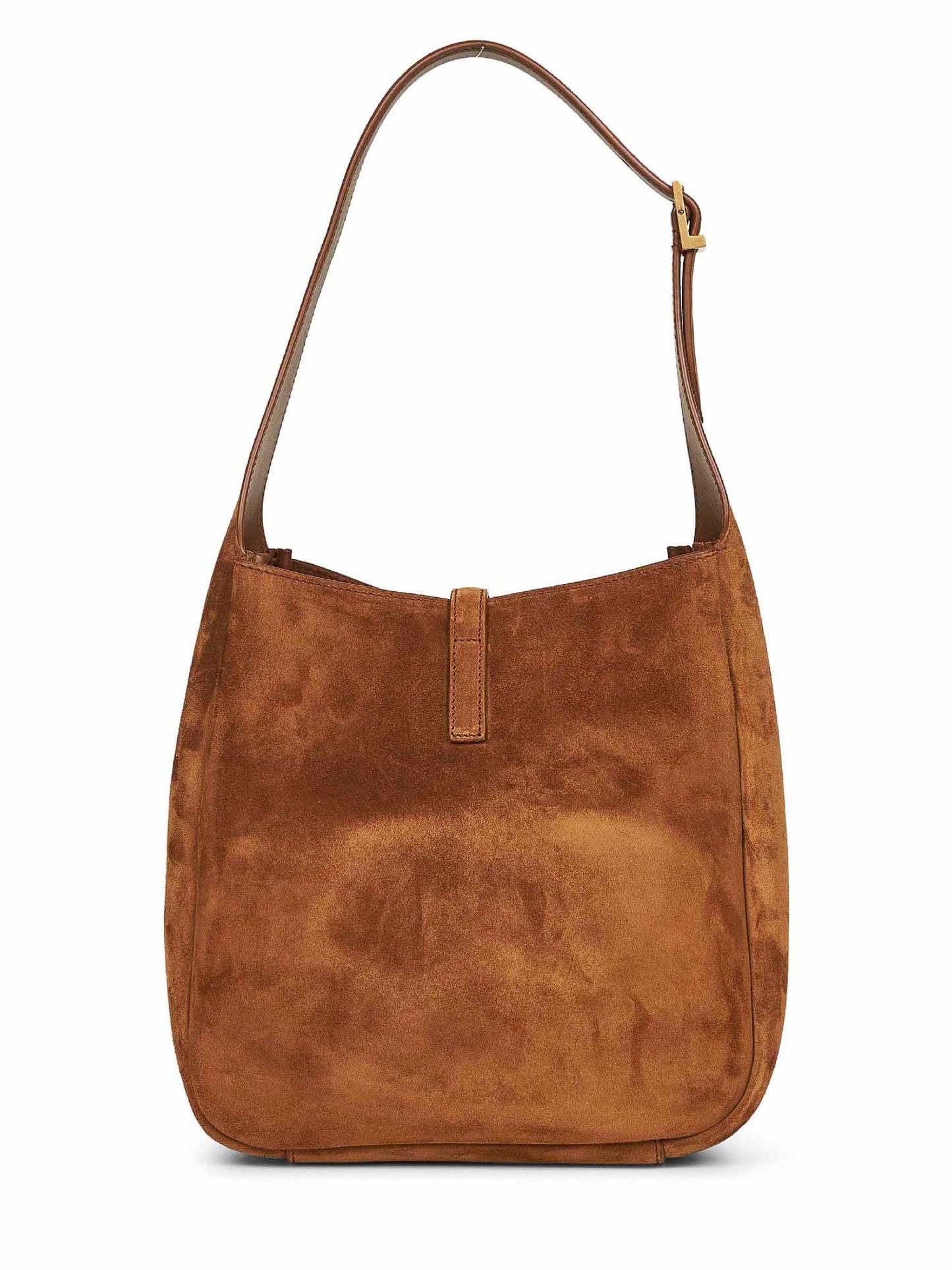 Saint Laurent Women Orange Caramel Cognac Le 5 À 7 Small Soft Shoulder Bag