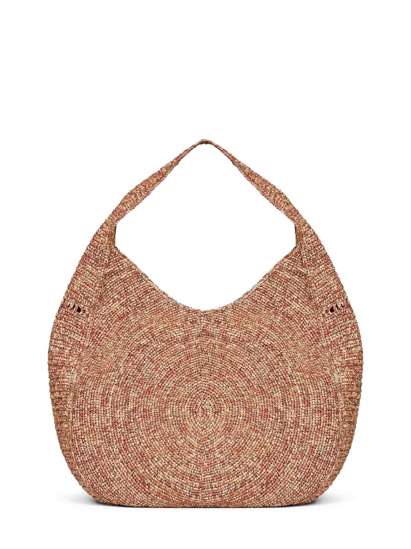 Stella Mccartney Women Beige Logo Large Crochet Hobo Bag STELLA MCCARTNEY