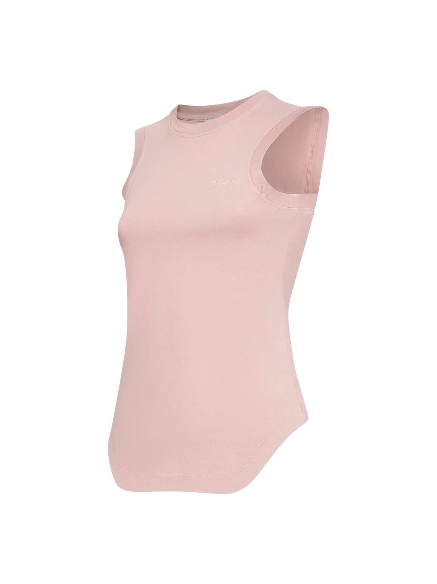 The Attico Women Rose Cotton Jersey "Reese" Tank Top THE ATTICO