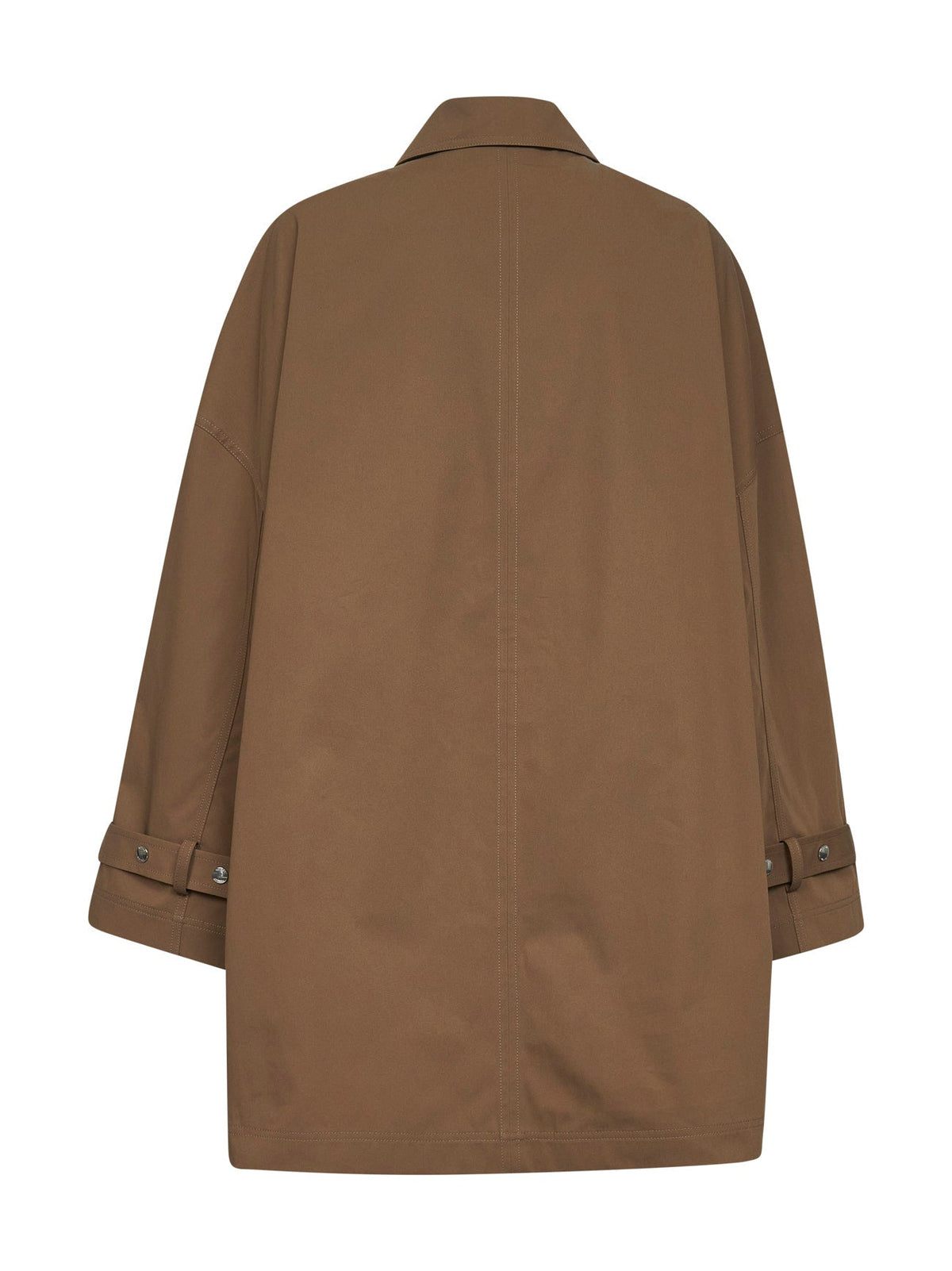 Toteme Women Hazel Organic Cotton Oversized Trench Jacket TOTEME