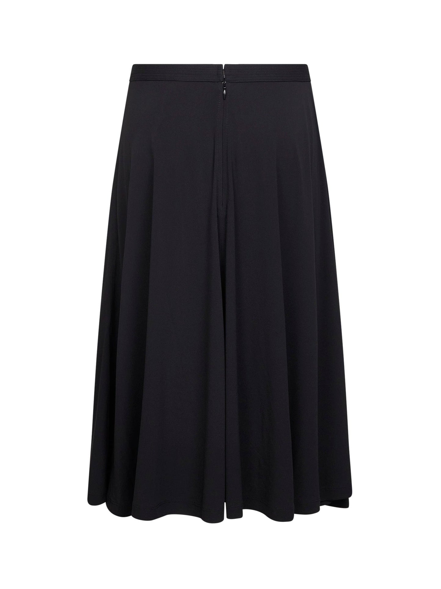 Toteme Women Black Fluid Jersey Midi Skirt TOTEME