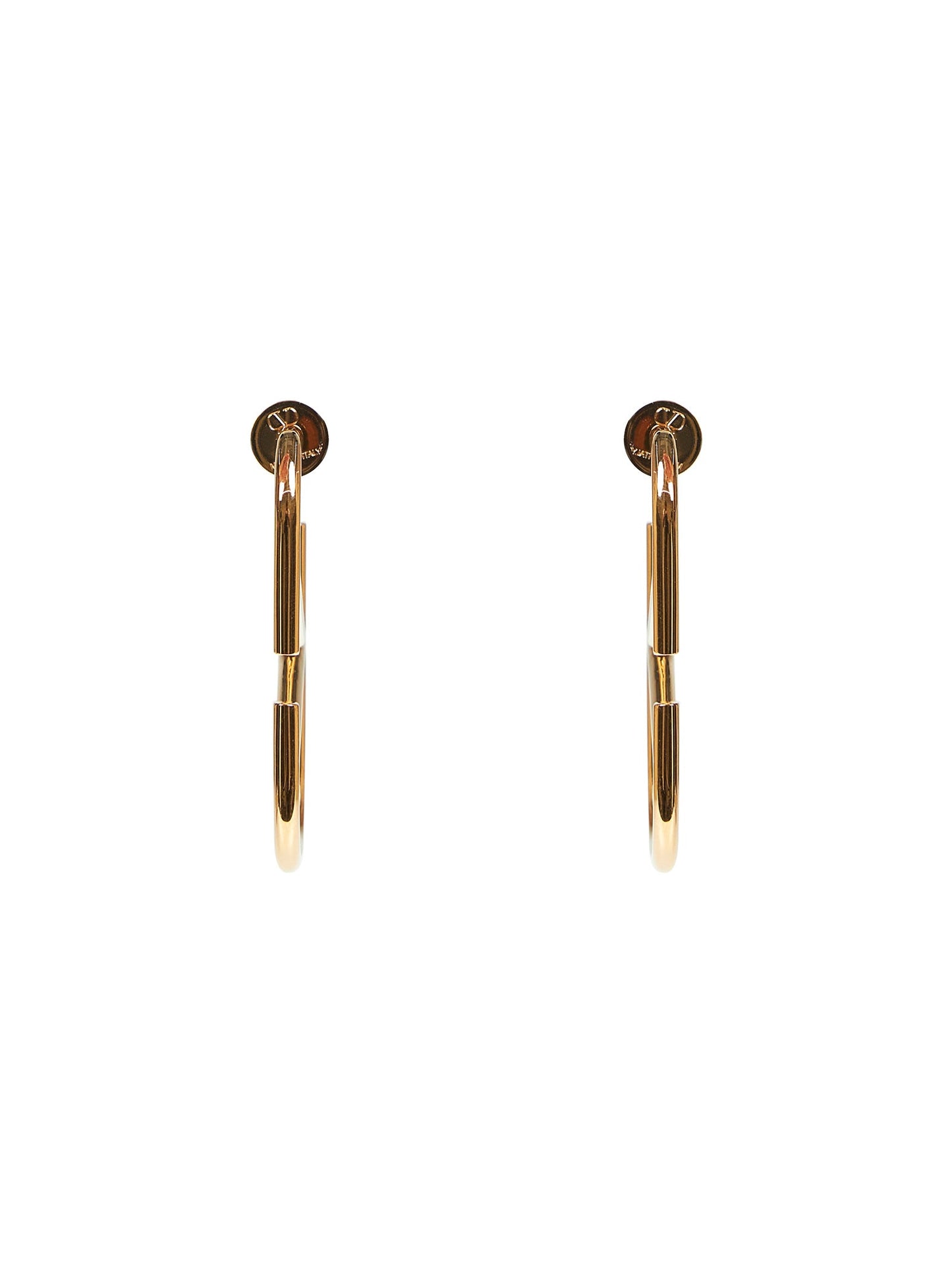 Valentino Garavani Women Gold Metal Vlogo Signature Earrings VALENTINO GARAVANI