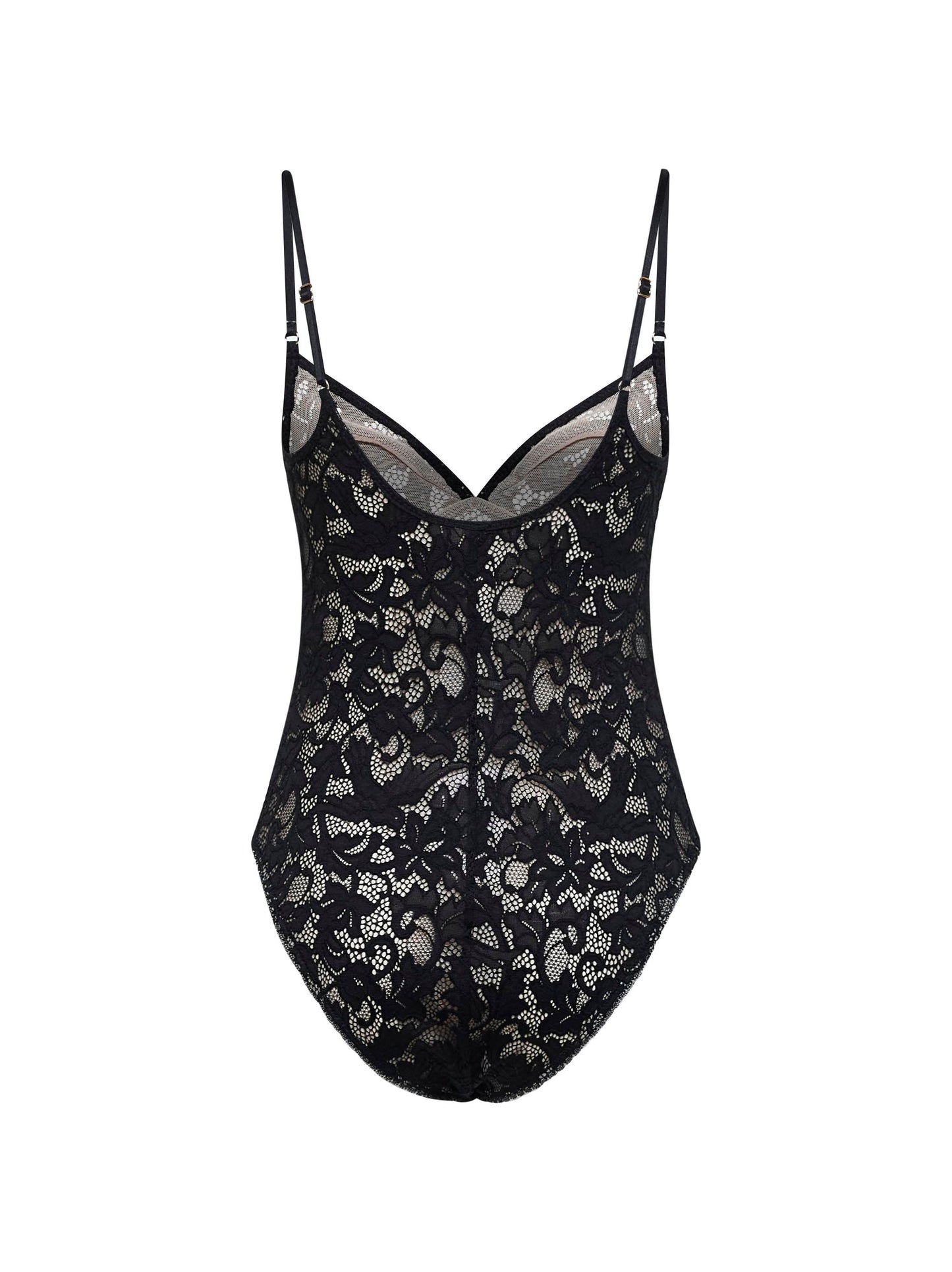 Zimmermann Women Black Lace Sleeveless Bodysuit ZIMMERMANN