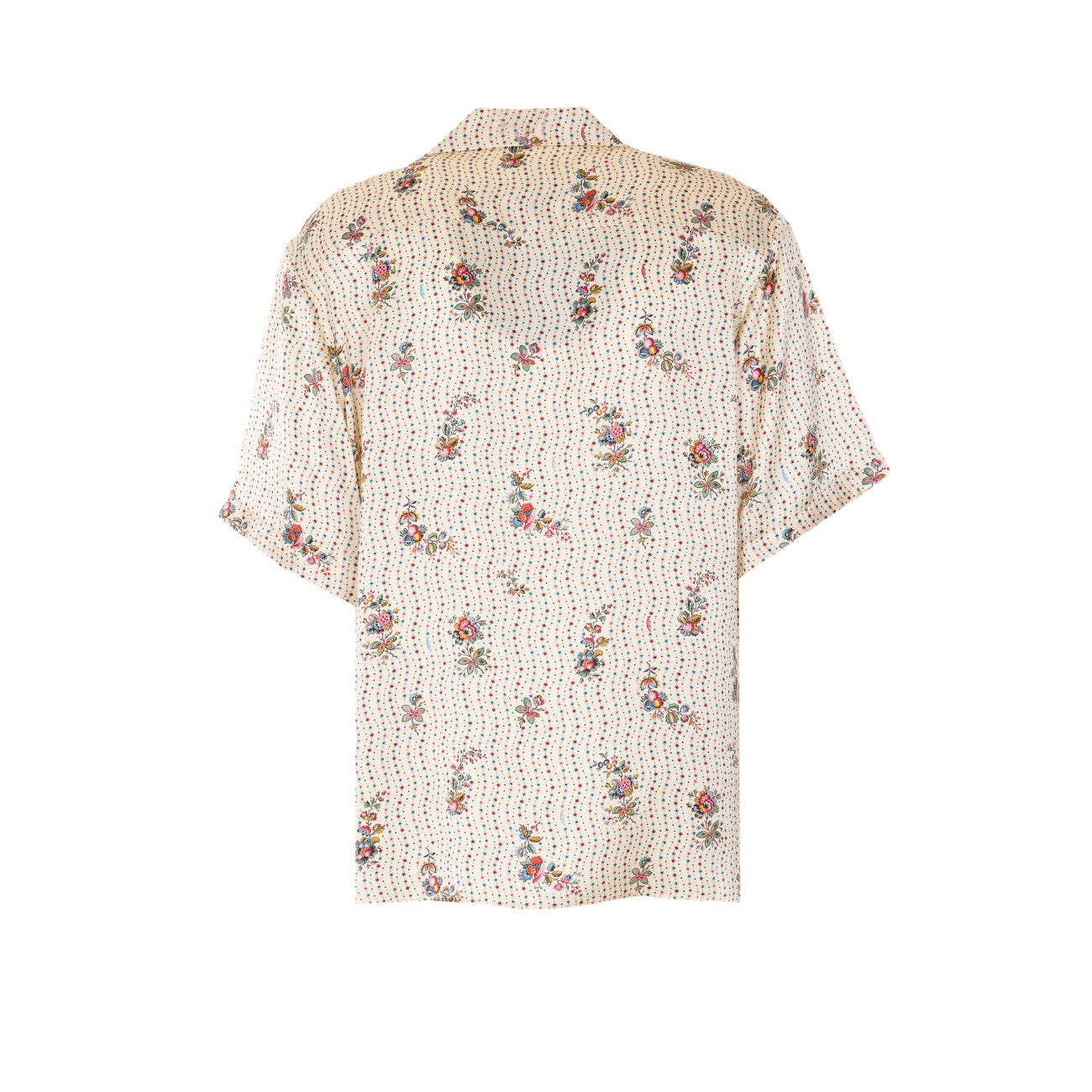 Valentino Garavani Men Papier Floral Print Bowling Shirt VALENTINO GARAVANI