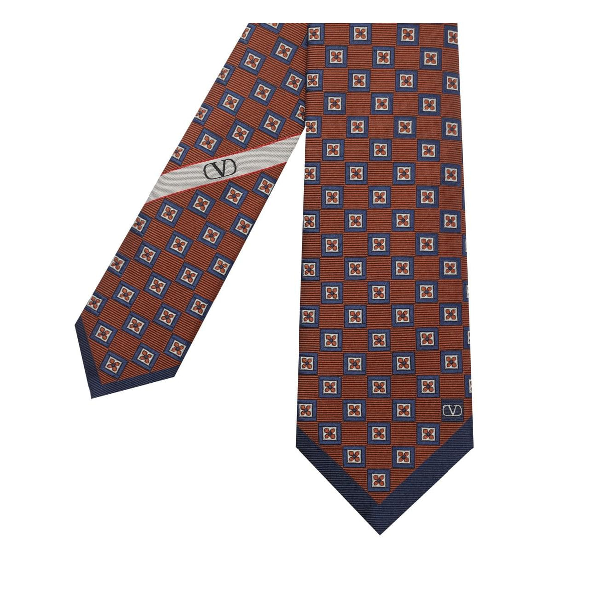 Valentino Garavani Men Patterned Valentie Ties VALENTINO GARAVANI