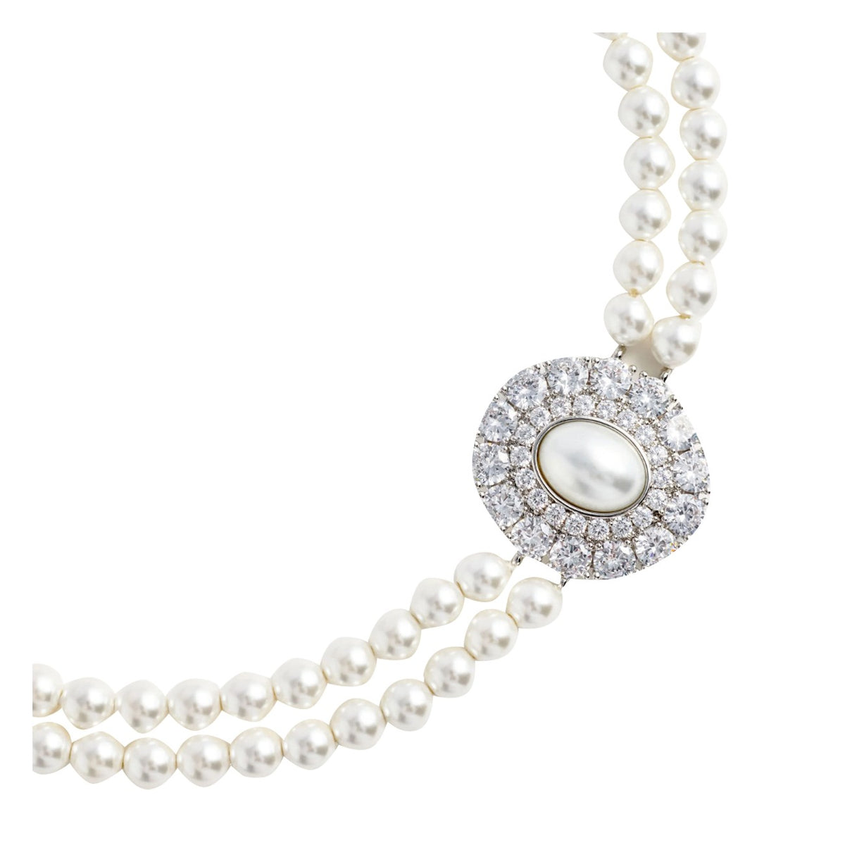Self Portrait Women Pearl Crystal Choker SELF-PORTRAIT