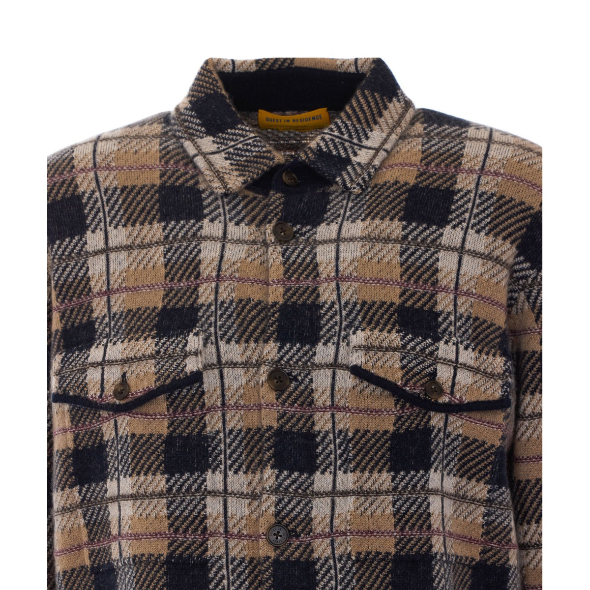 Guest In Residence Men Plaid Work Shirt GUEST IN RESIDENCE