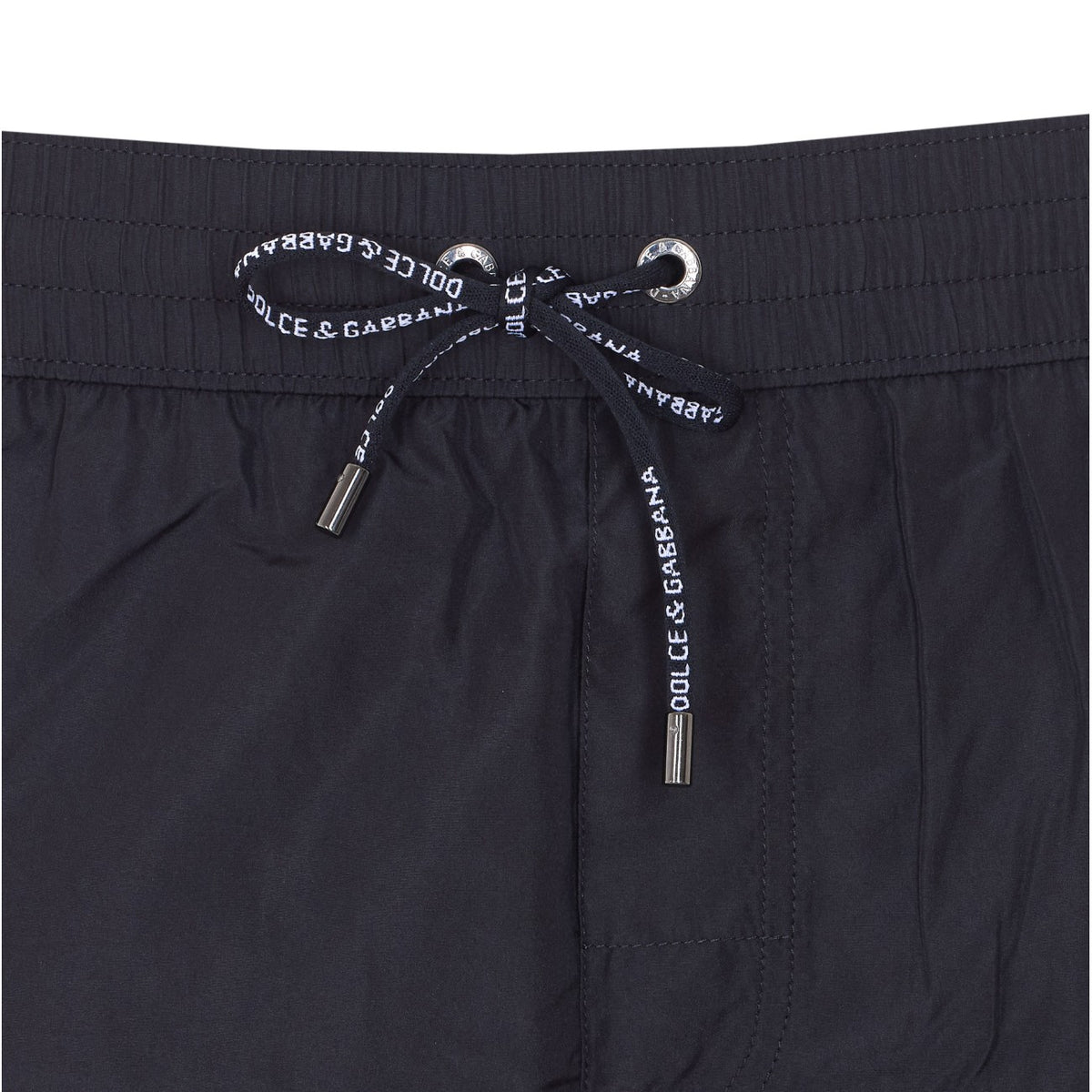 Dolce&Gabbana Men Plaque Logo Swimwear DOLCE & GABBANA