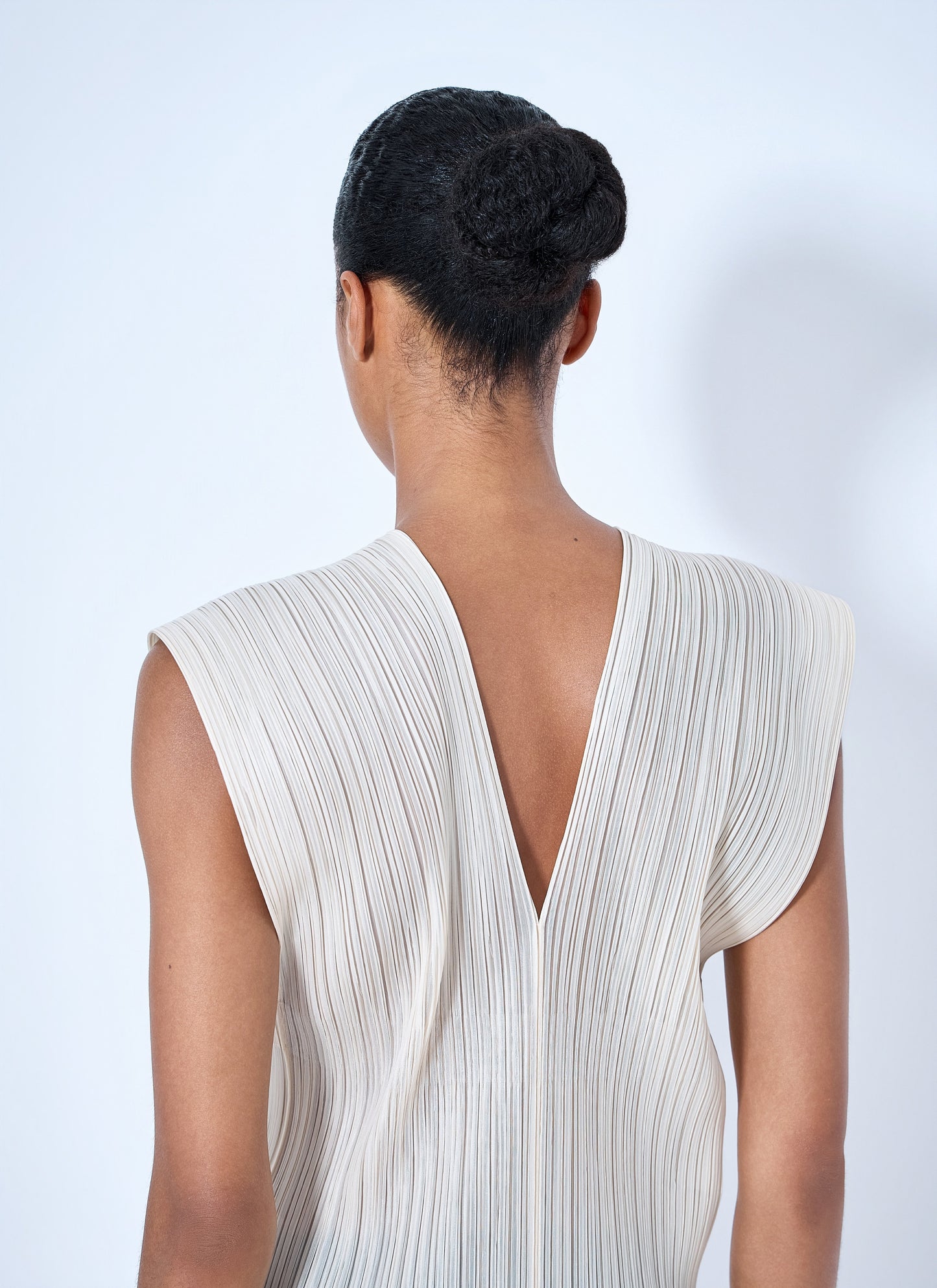 Pleats Please Issey Miyake Women Sleeveless Pleated Tunic PLEATS PLEASE ISSEY MIYAKE