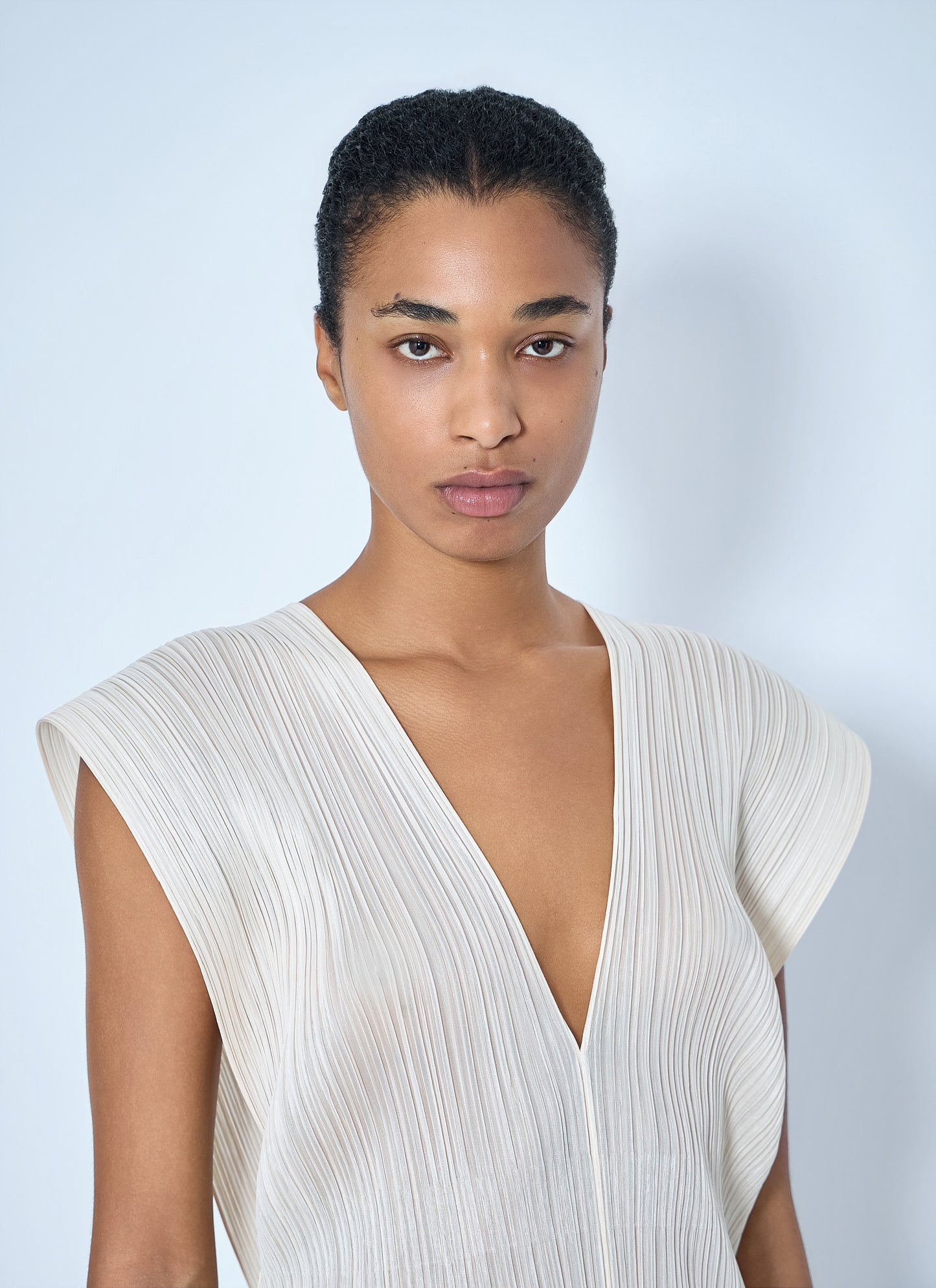 Pleats Please Issey Miyake Women Sleeveless Pleated Tunic PLEATS PLEASE ISSEY MIYAKE
