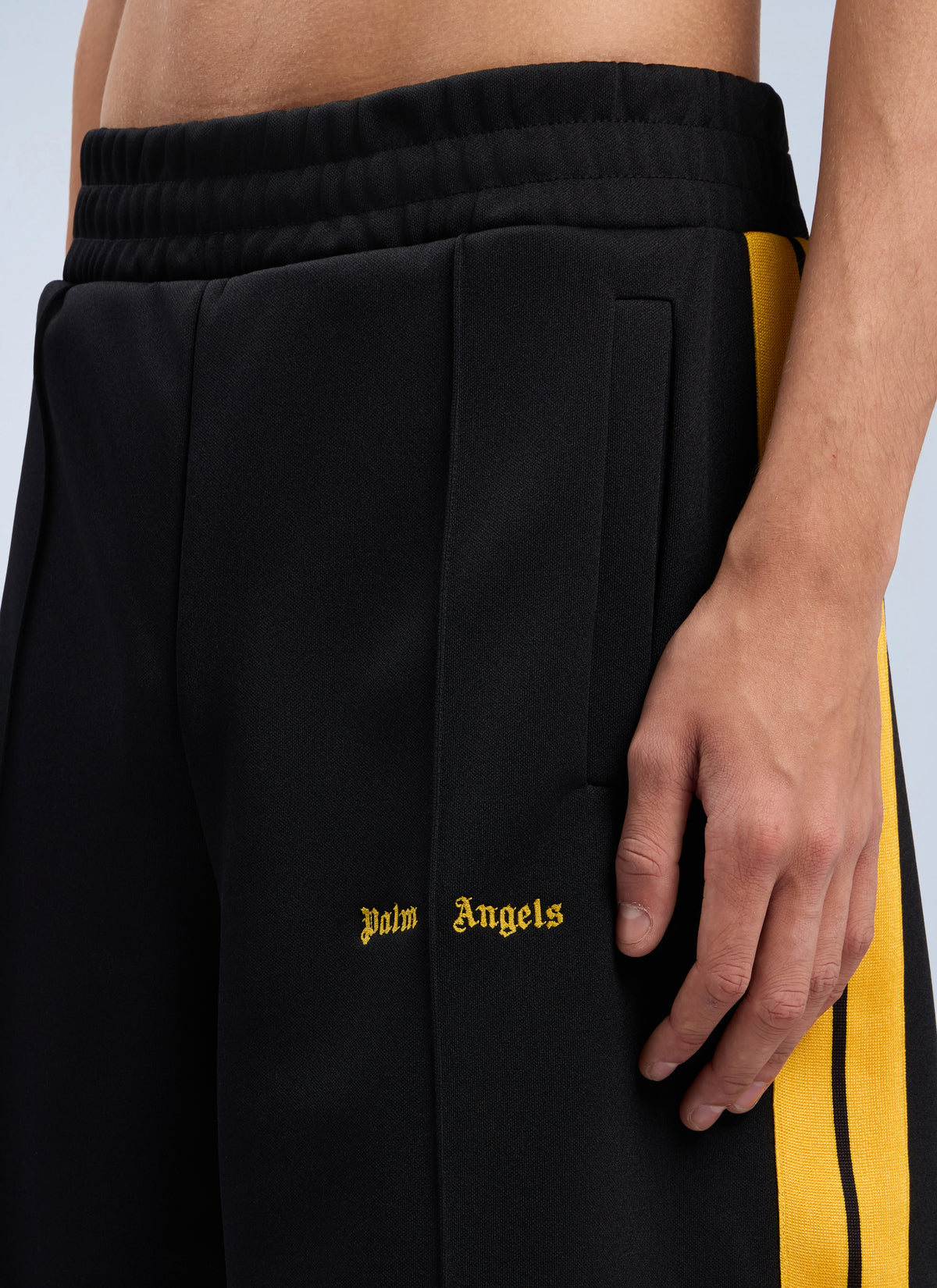 Palm Angels Men Classic Logo Track Shorts PALM ANGELS