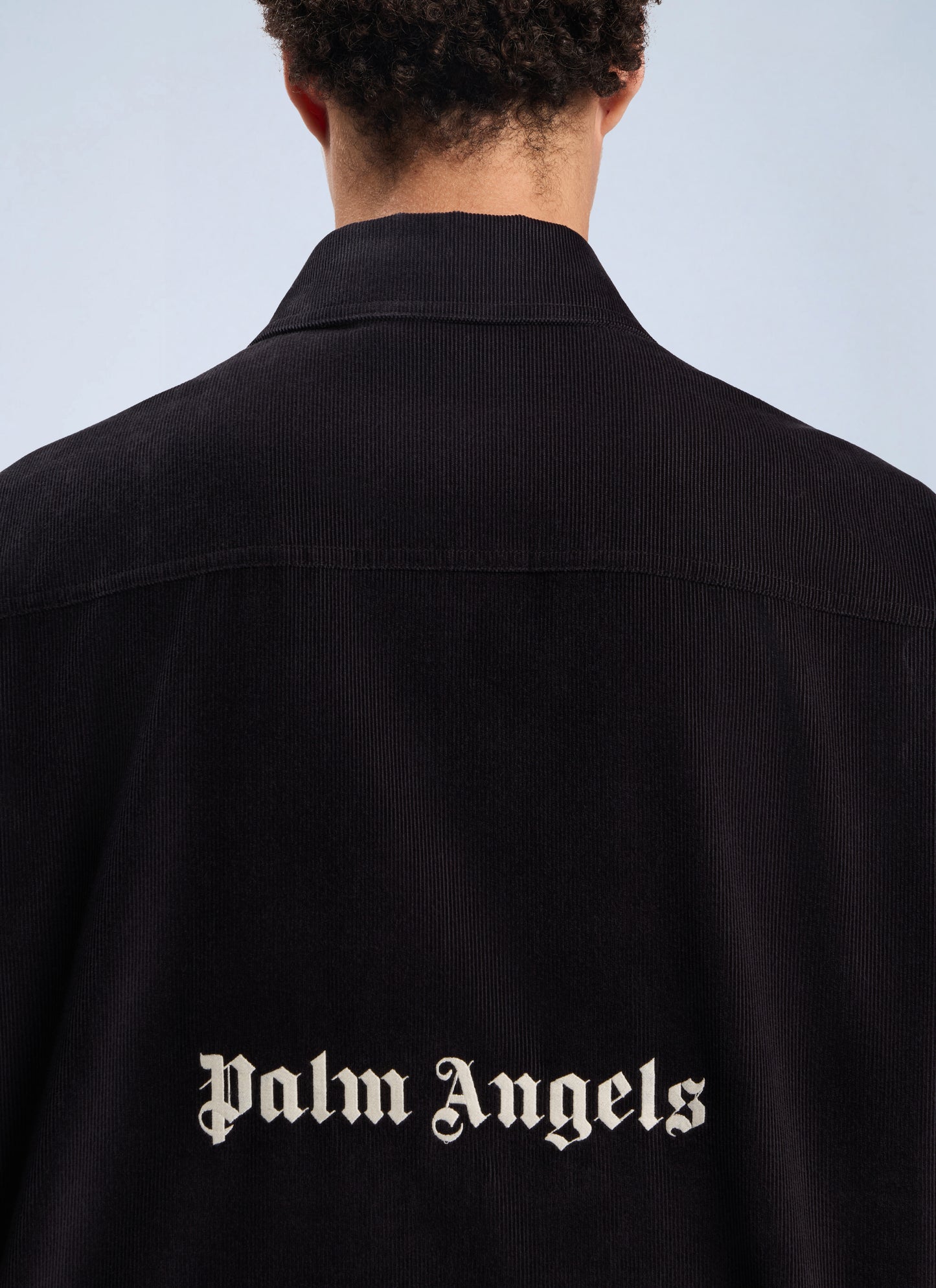 Palm Angels Men Classic Logo Corduroy Overshirt PALM ANGELS