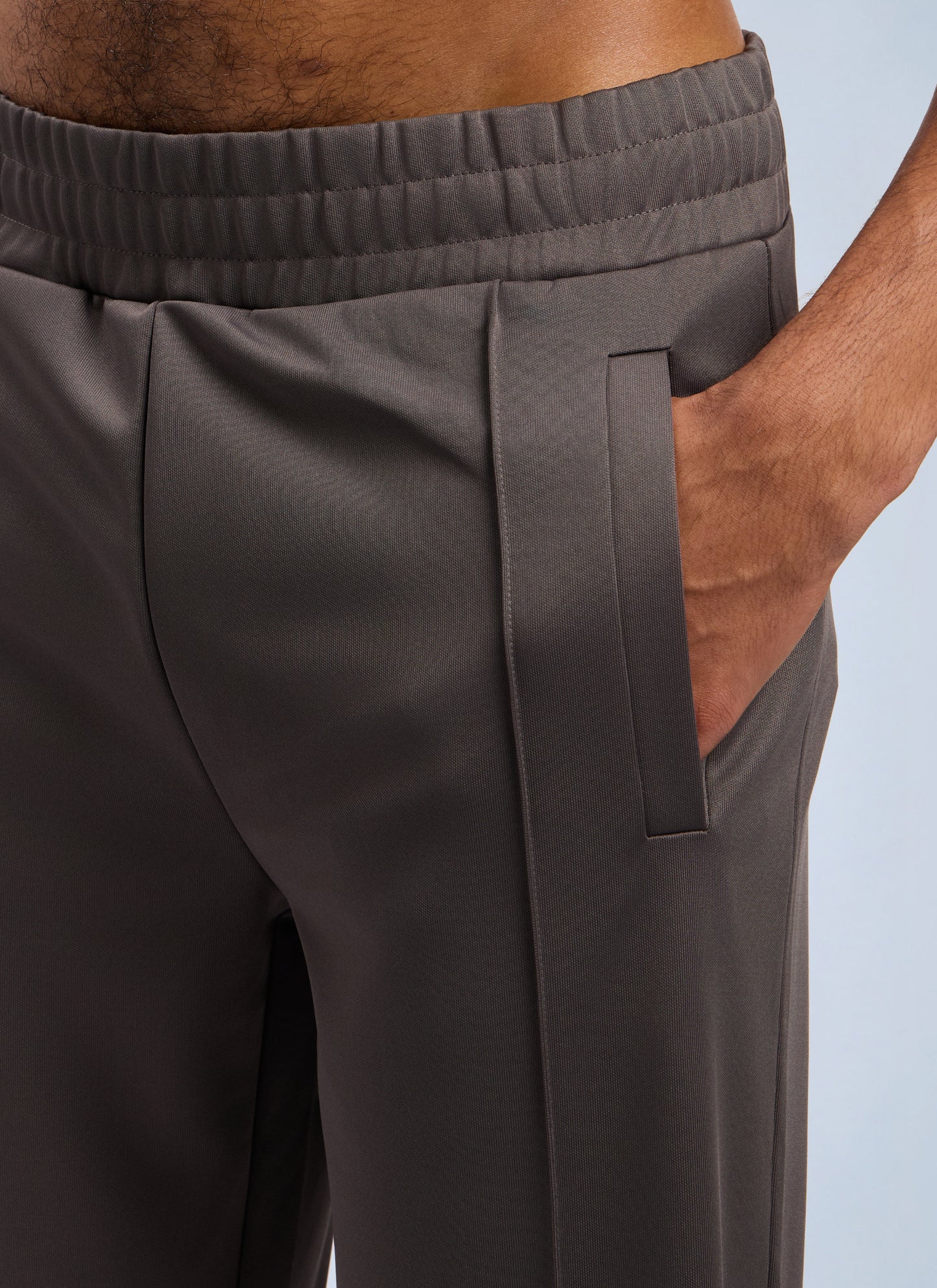 Palm Angels Men Curved Logo Track Pants PALM ANGELS