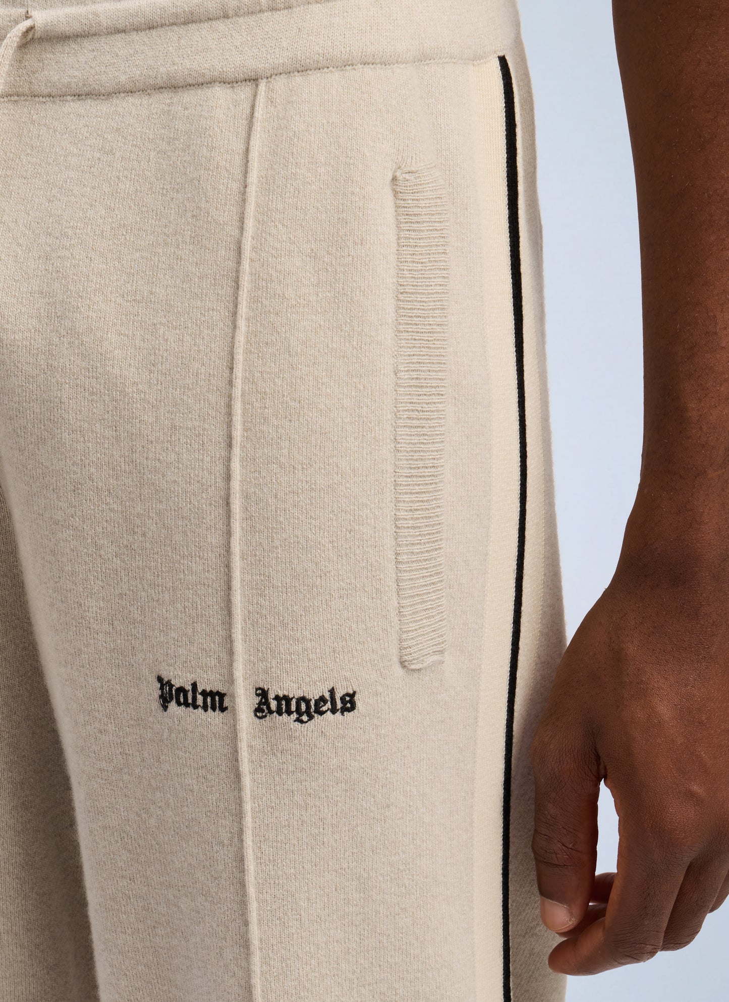Palm Angels Men Classic Logo Knit Track Pants PALM ANGELS