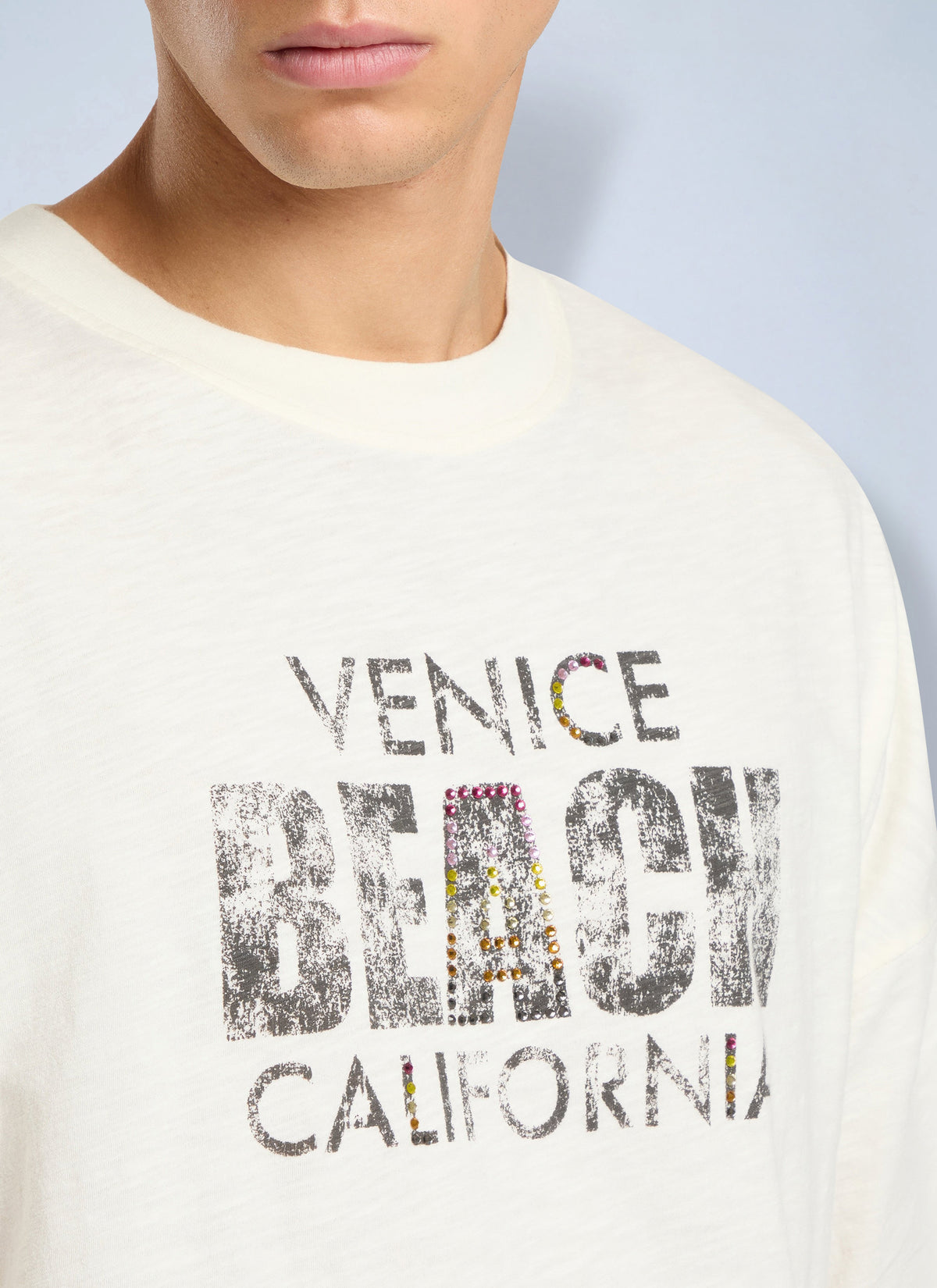 Palm Angels Men Cali Vibes Loose Tee PALM ANGELS