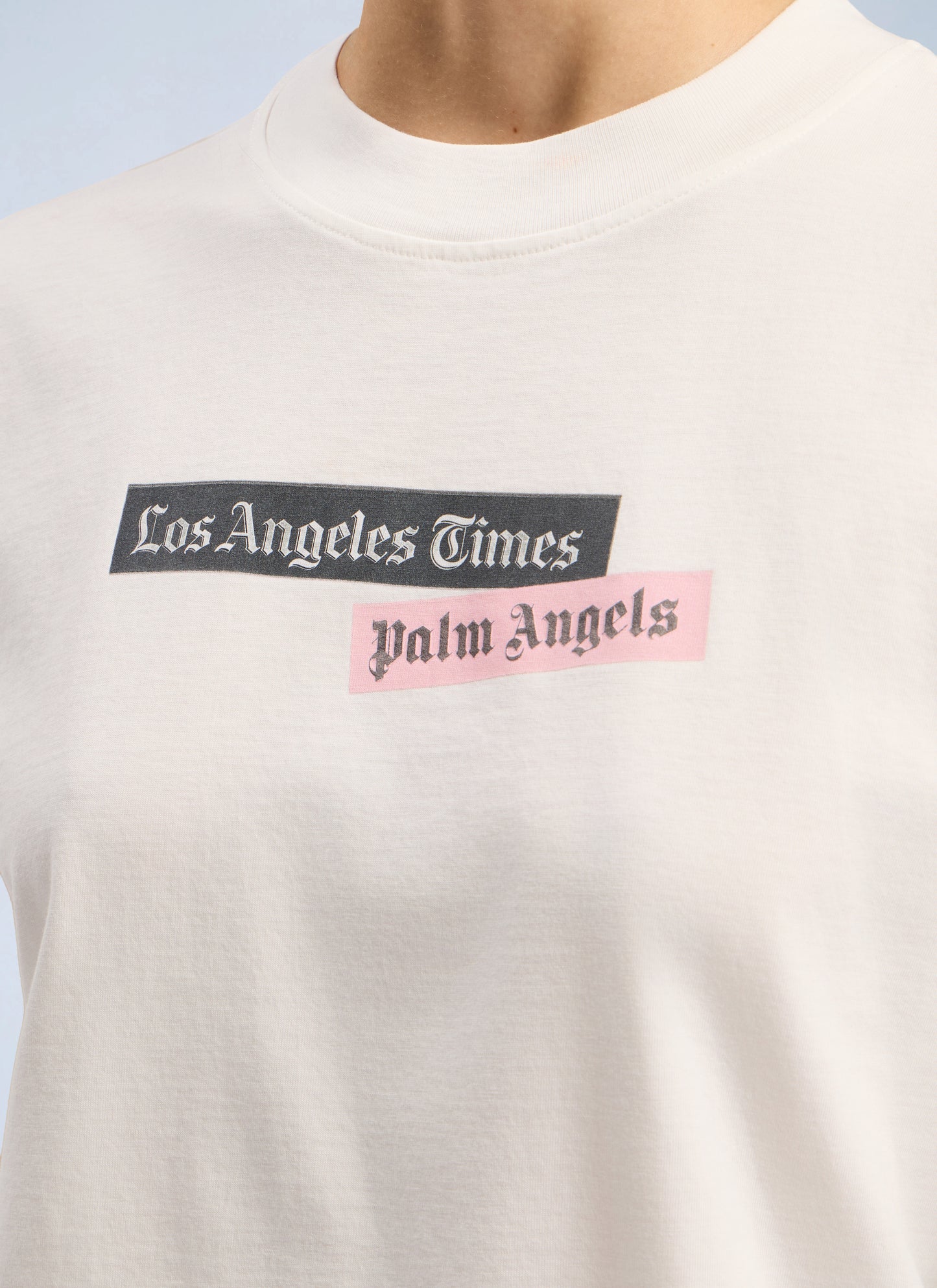 Palm Angels Women Paxlatimes Cropped T-Shirt PALM ANGELS