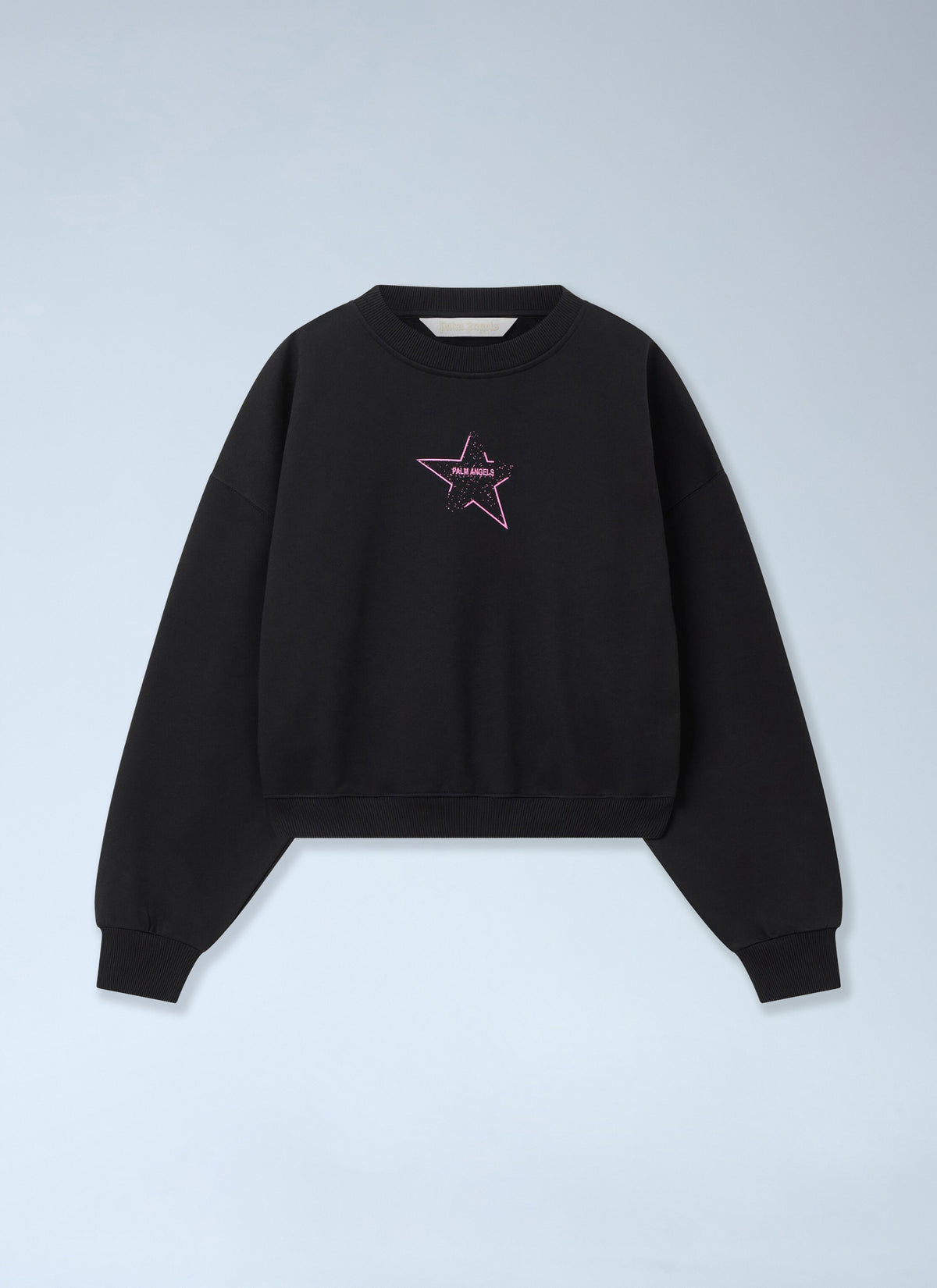 Palm Angels Women Icon Palm Loose Crop Crew PALM ANGELS