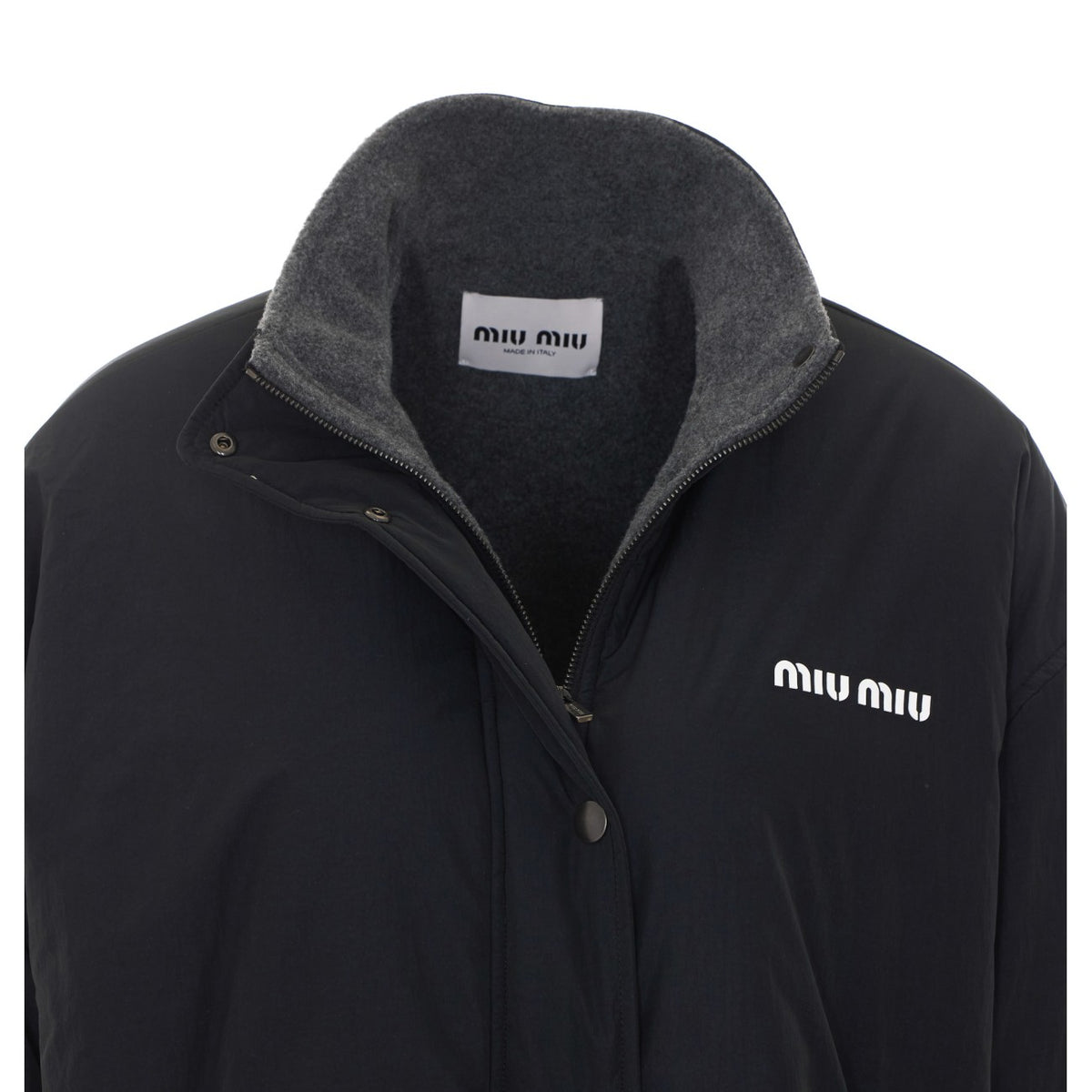 Miu Miu Women Ponge And Fleece Jacket MIU MIU