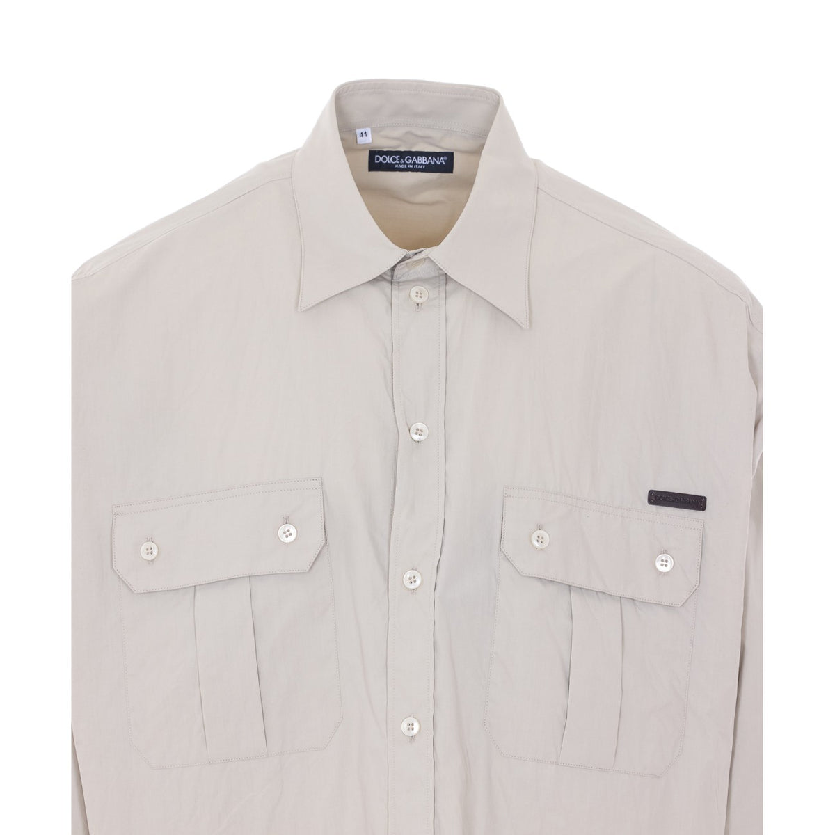 Dolce&Gabbana Men Poplin Shirt DOLCE & GABBANA