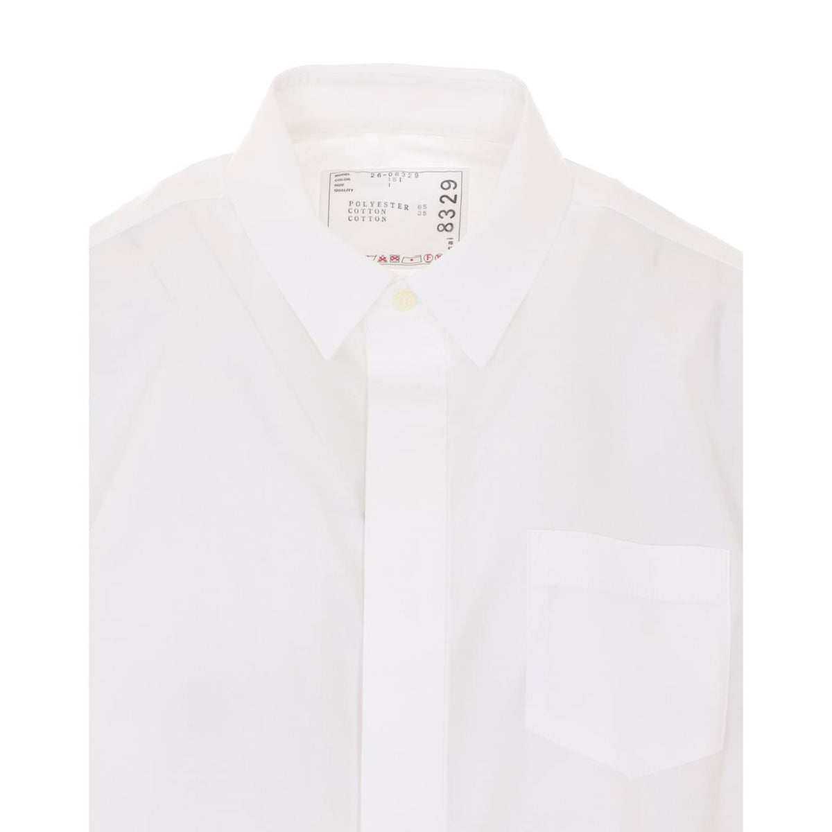 Sacai Women Poplin Shirt SACAI