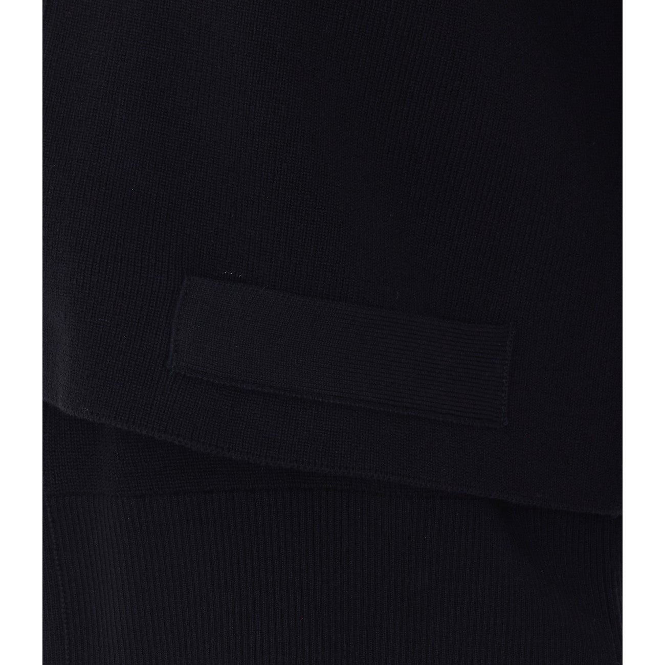 Sacai Women Poplin X Cotton Knit Cardigan SACAI