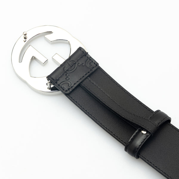 Gucci Men 'Gucci Signature' Leather Belt GUCCI