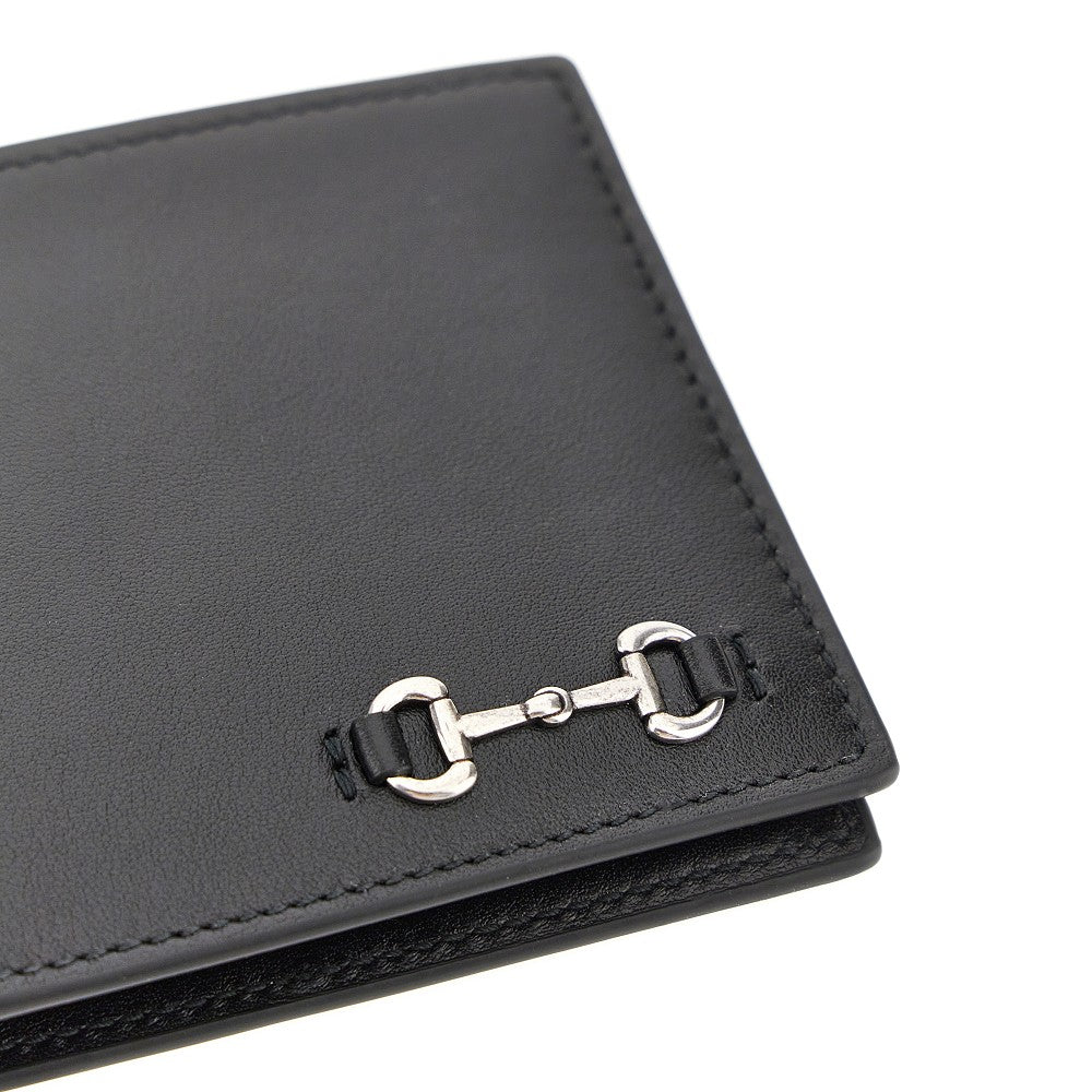 Gucci Men Leather Wallet With Horsebit Detail GUCCI