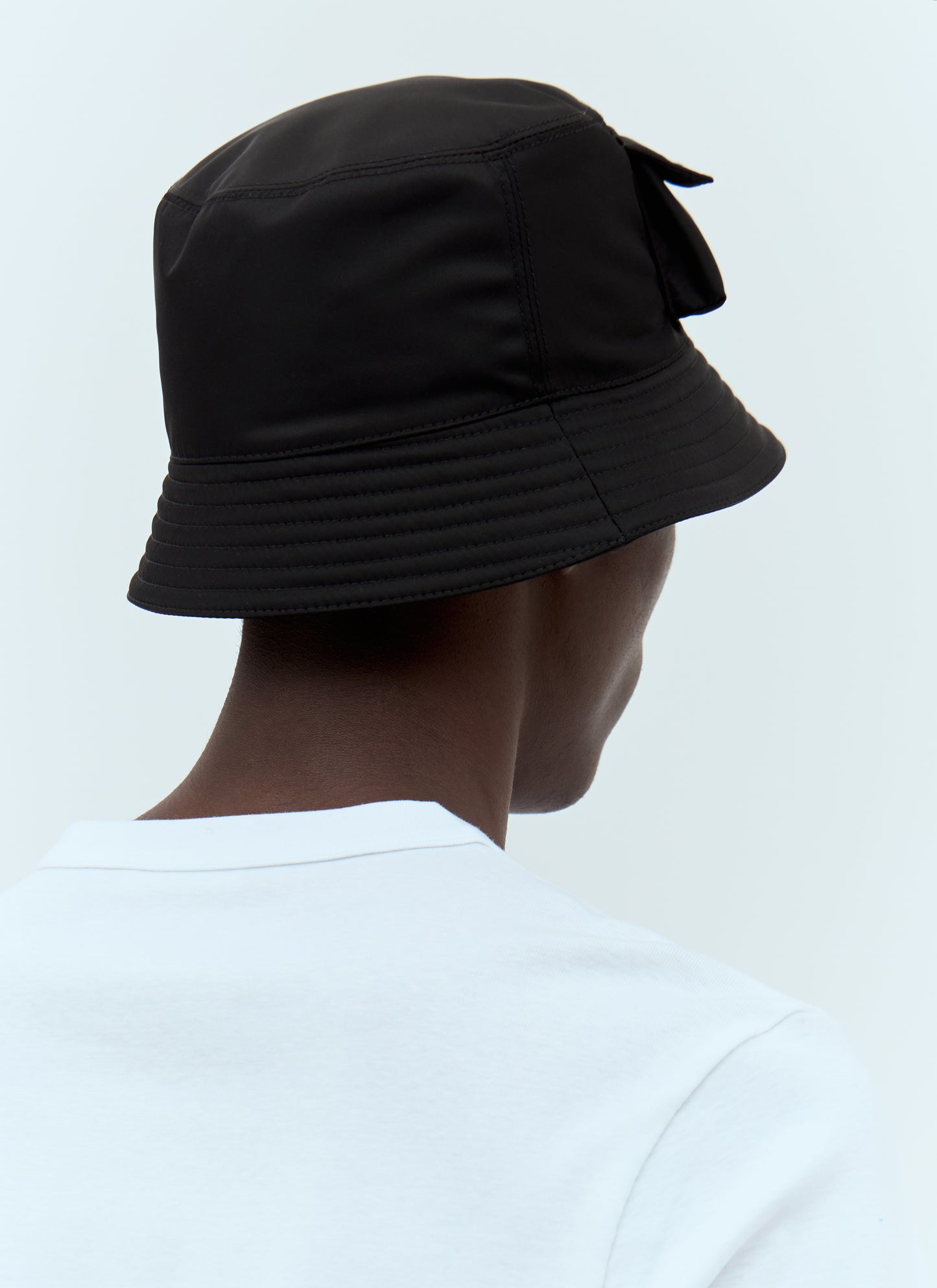 Prada Men Re-Nylon Bucket Hat PRADA