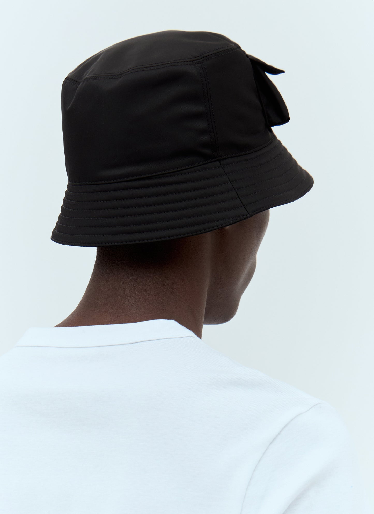 Prada Men Re-Nylon Bucket Hat PRADA