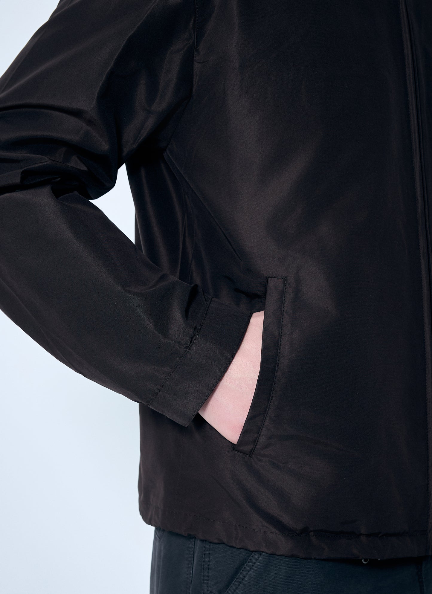 Prada Men Silk Hooded Jacket PRADA