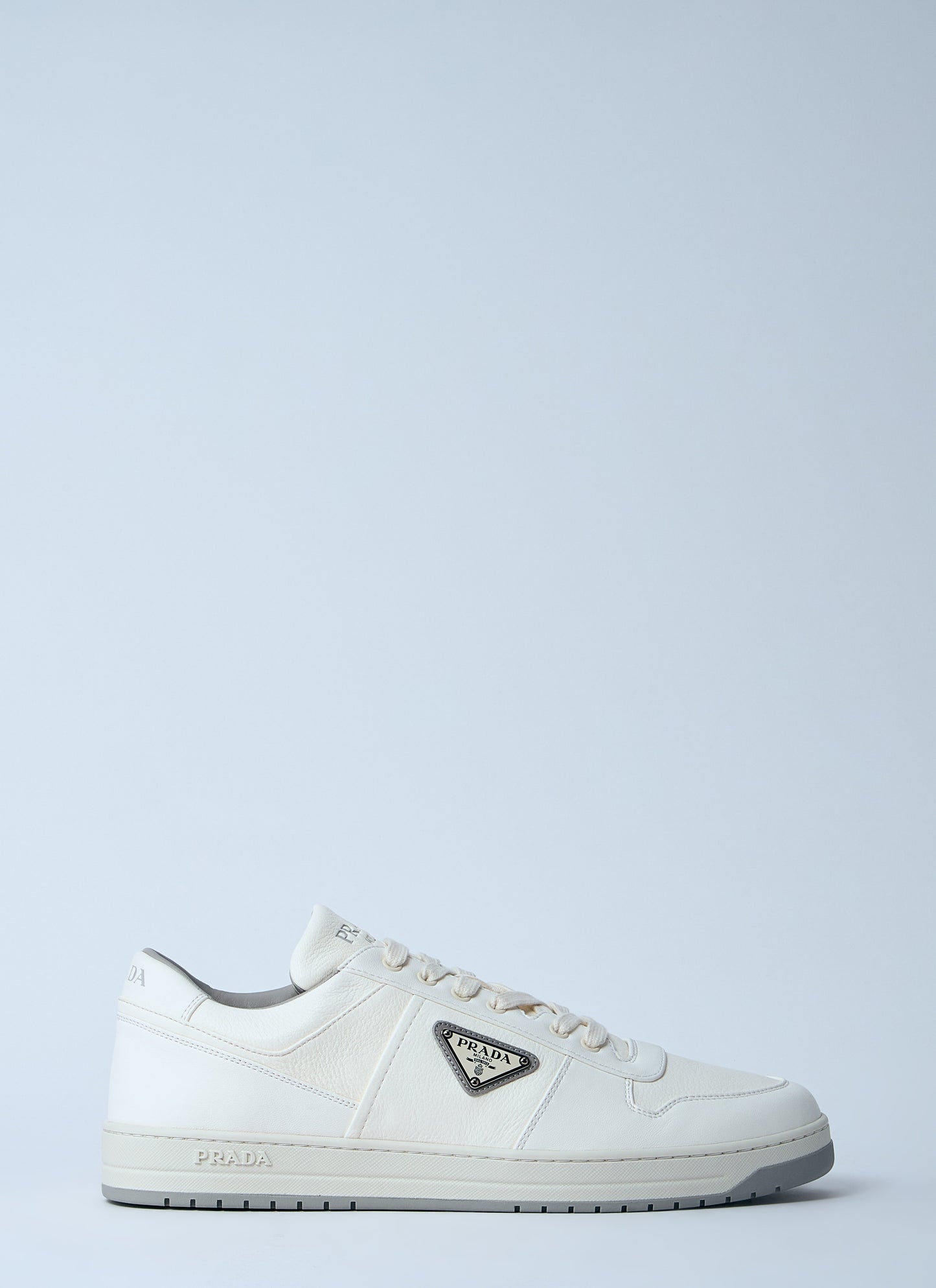 Prada Men Leather Low-Top Sneakers PRADA