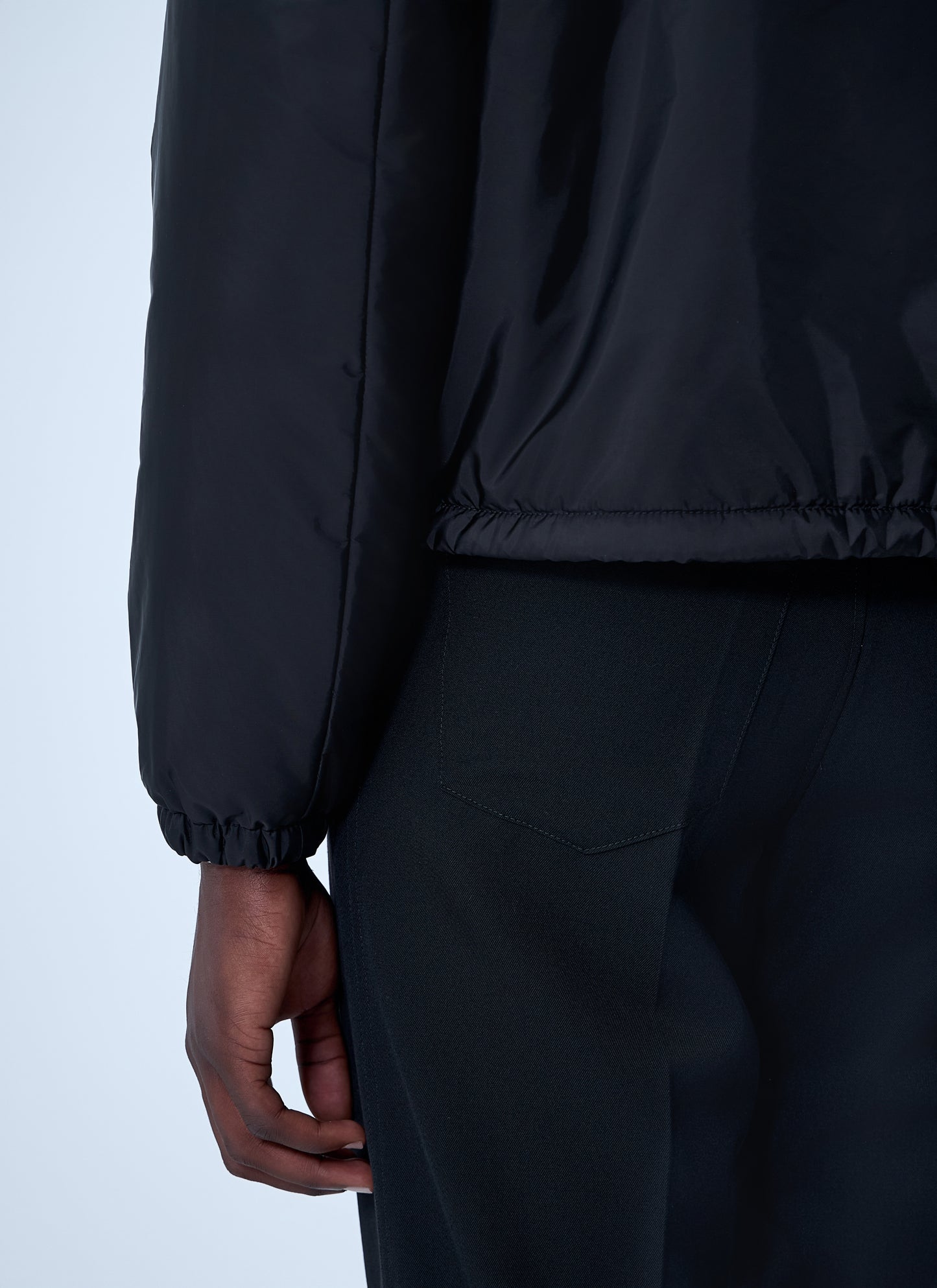 Prada Men Short Re-Nylon Down Jacket PRADA