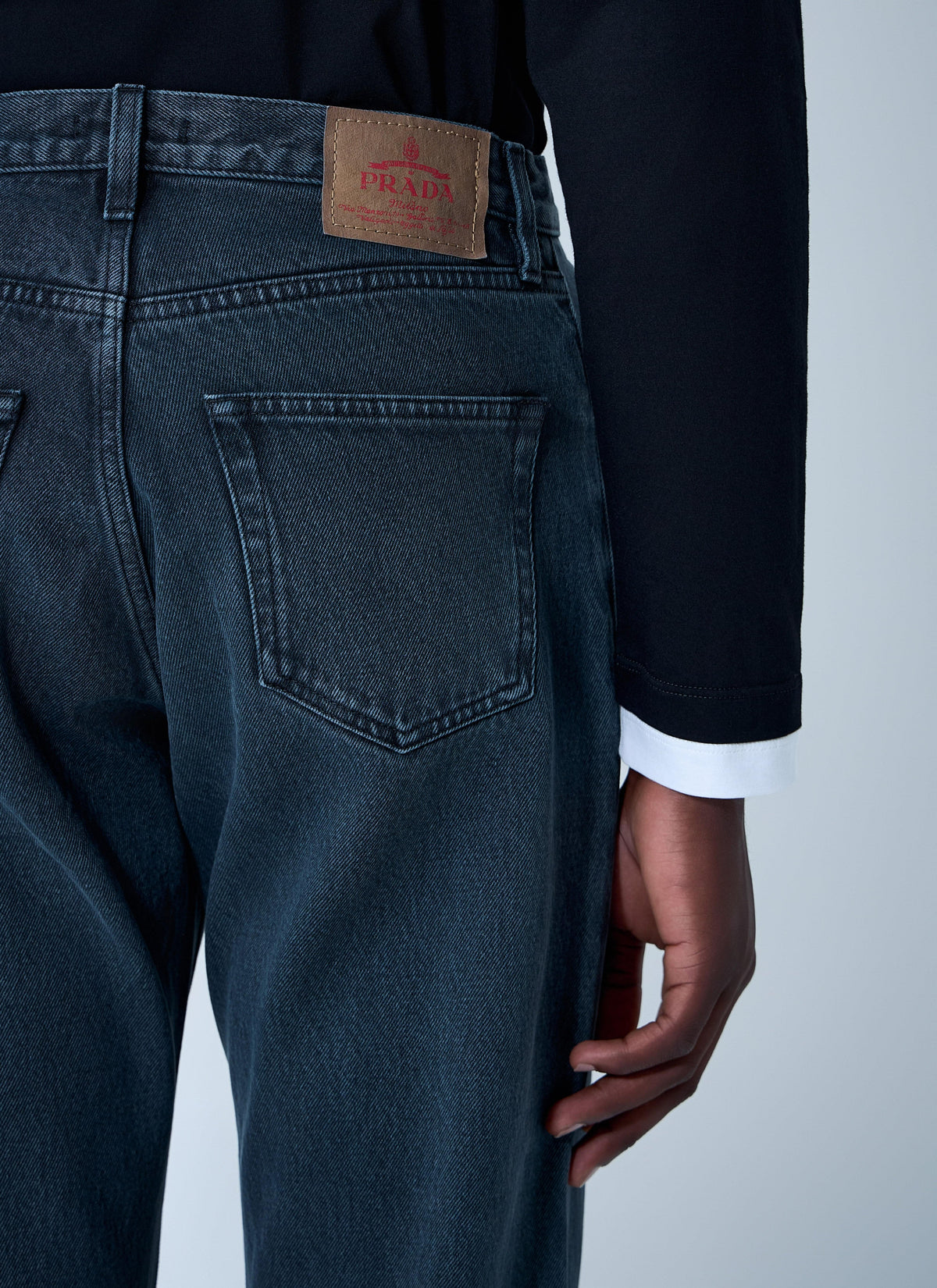 Prada Men Over-Dyed Jeans PRADA