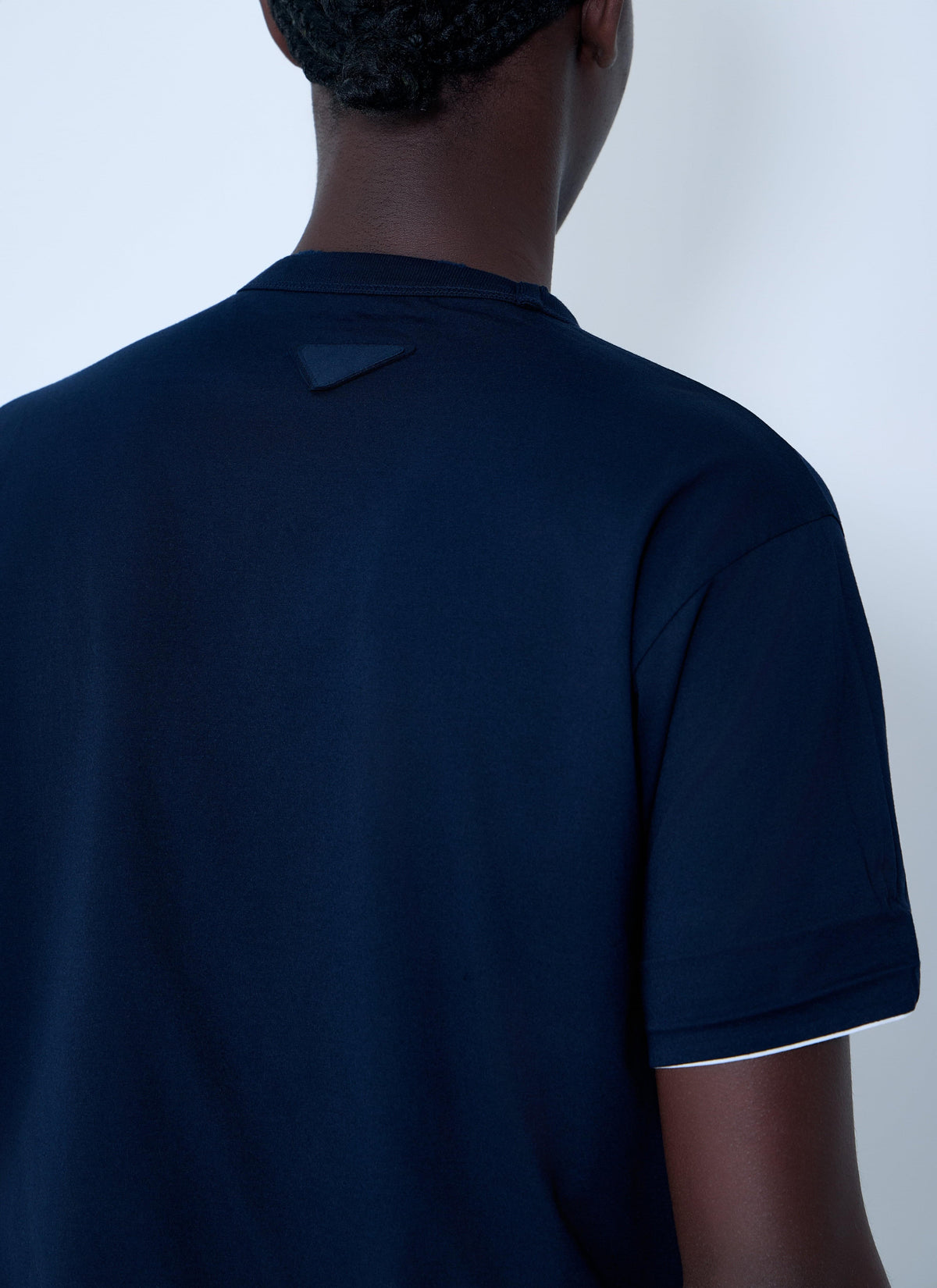 Prada Men Logo Motif T-Shirt PRADA