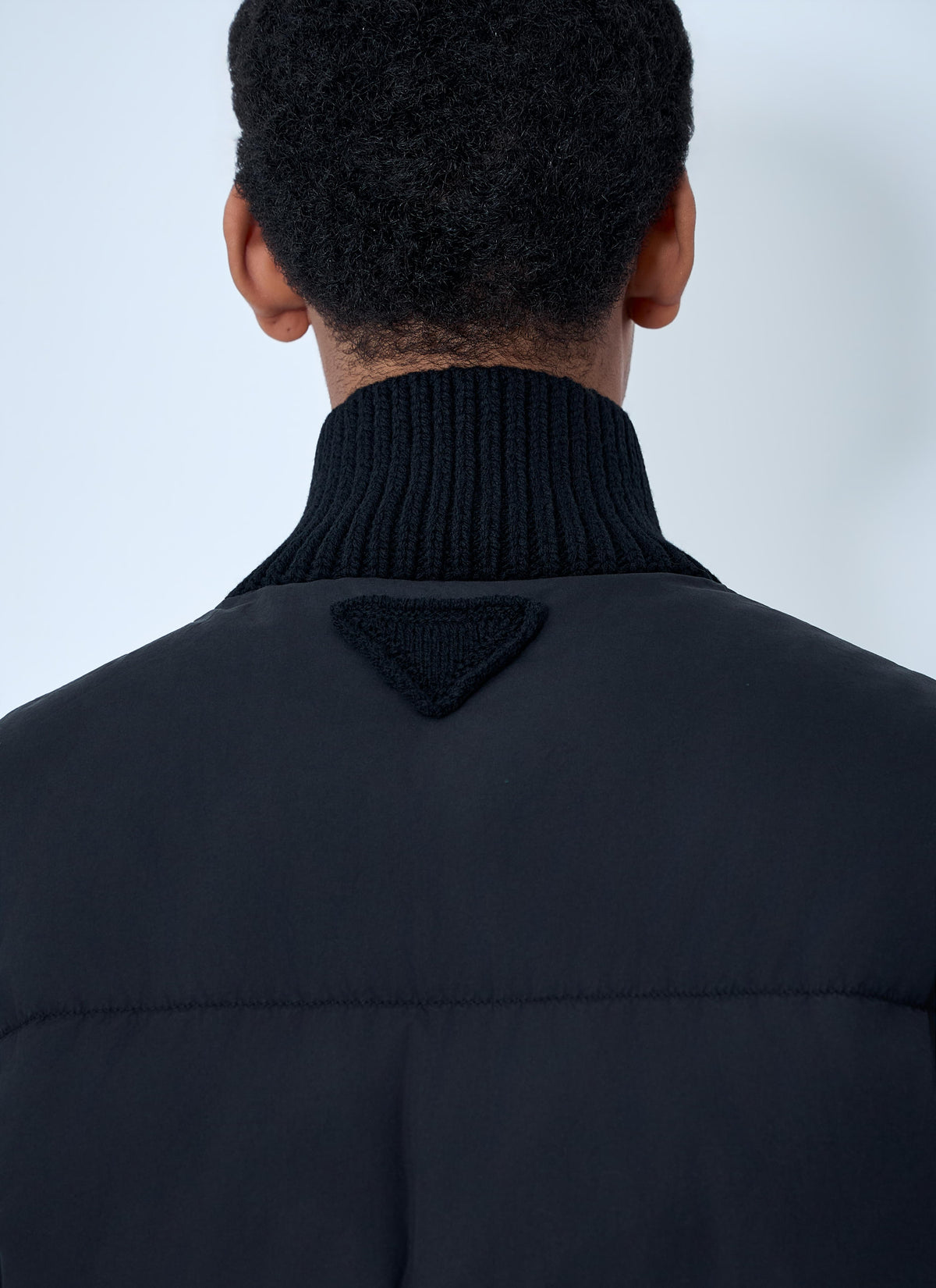 Prada Men High-Neck Puffer Jacket PRADA