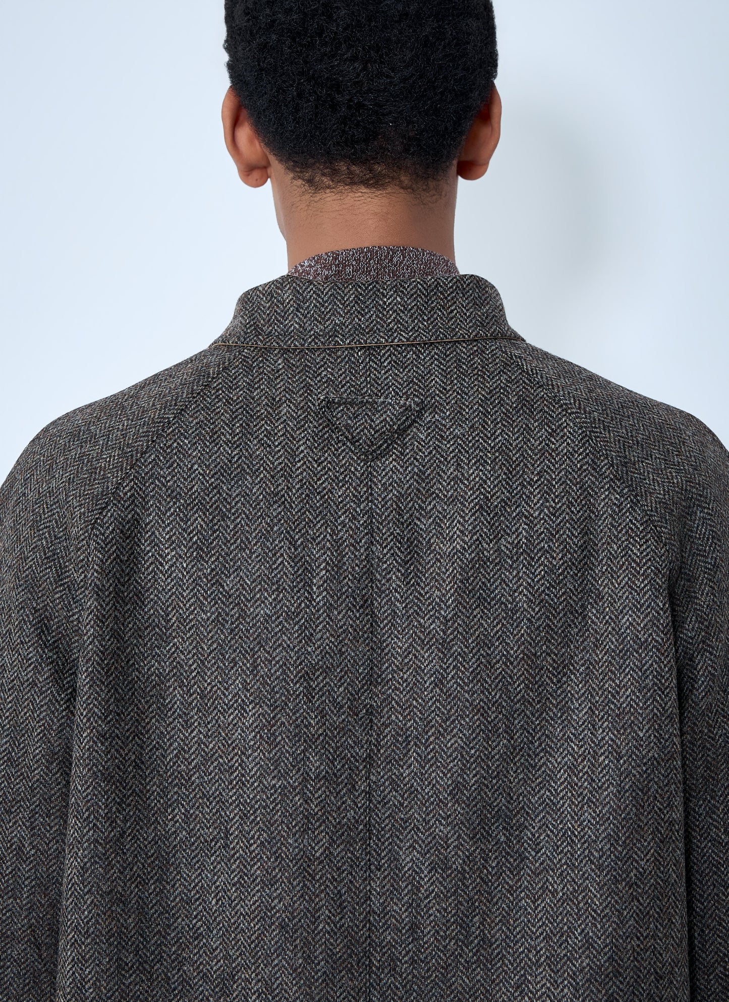 Prada Men Reversible Buttoned Coat PRADA
