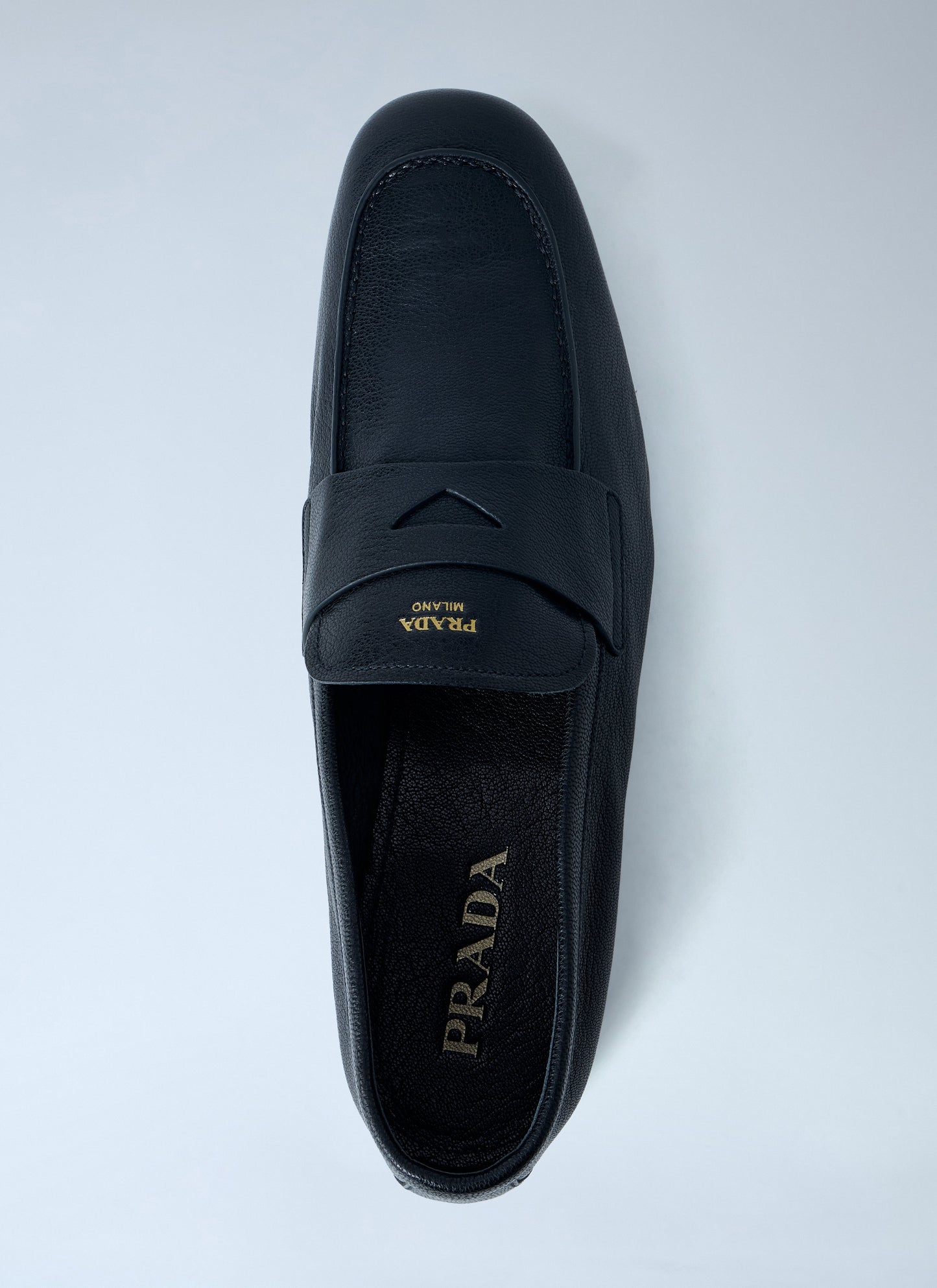 Prada Men Leather Loafers PRADA