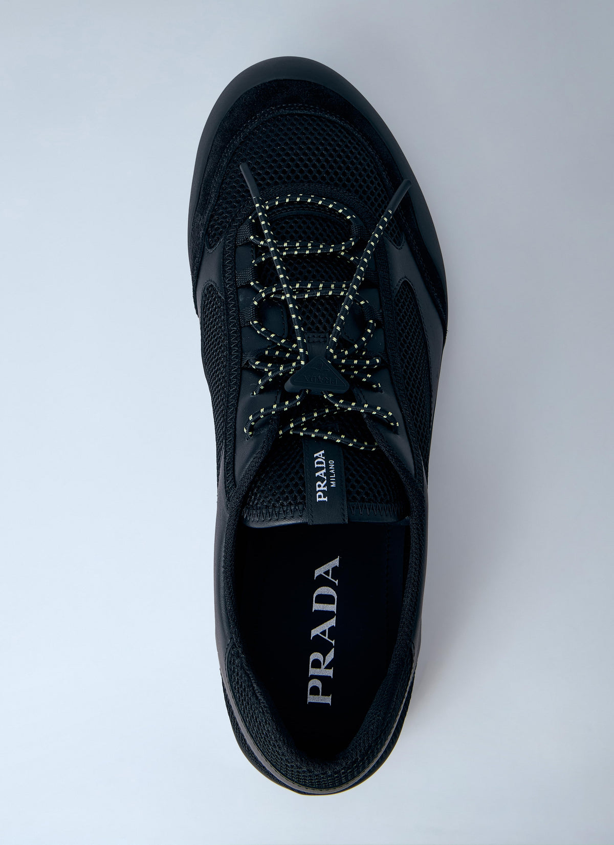 Prada Men Speedrock Mesh Panel Sneakers PRADA