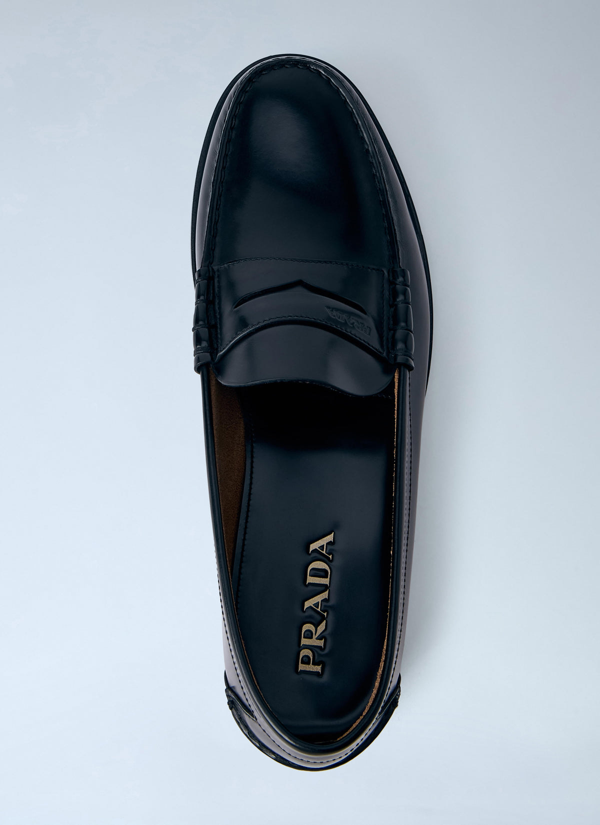 Prada Men Leather Loafers PRADA